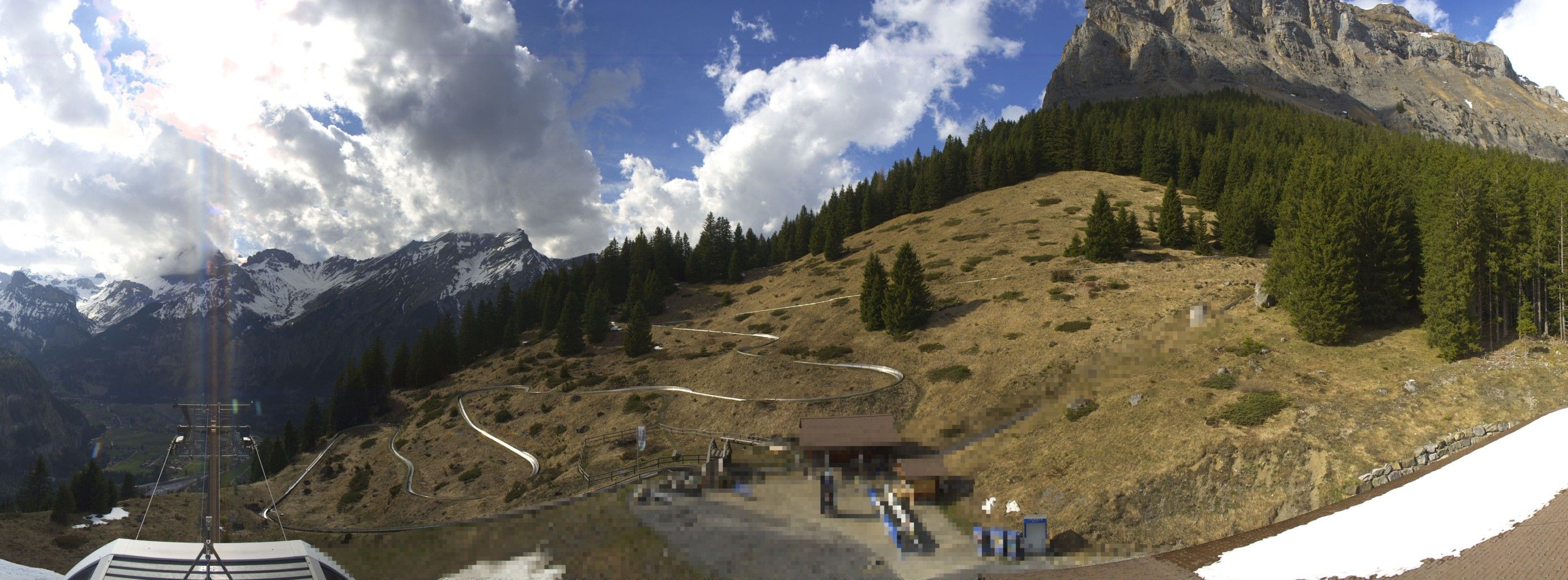 Kandersteg: Stn. Oeschinen: Rodelbahn Oeschinensee - Berghotel Oeschinensee - Blüemlisalp - Schweizer Alpen-Club SAC
