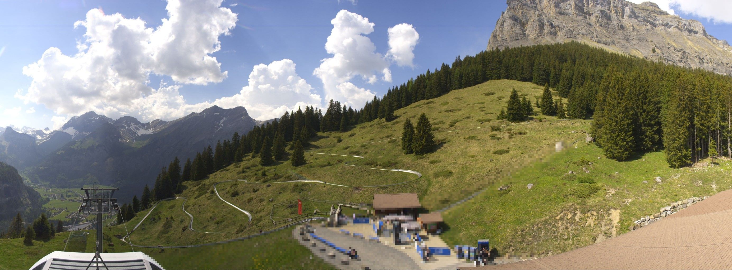 Kandersteg: Stn. Oeschinen: Rodelbahn Oeschinensee - Berghotel Oeschinensee - Blüemlisalp - Schweizer Alpen-Club SAC