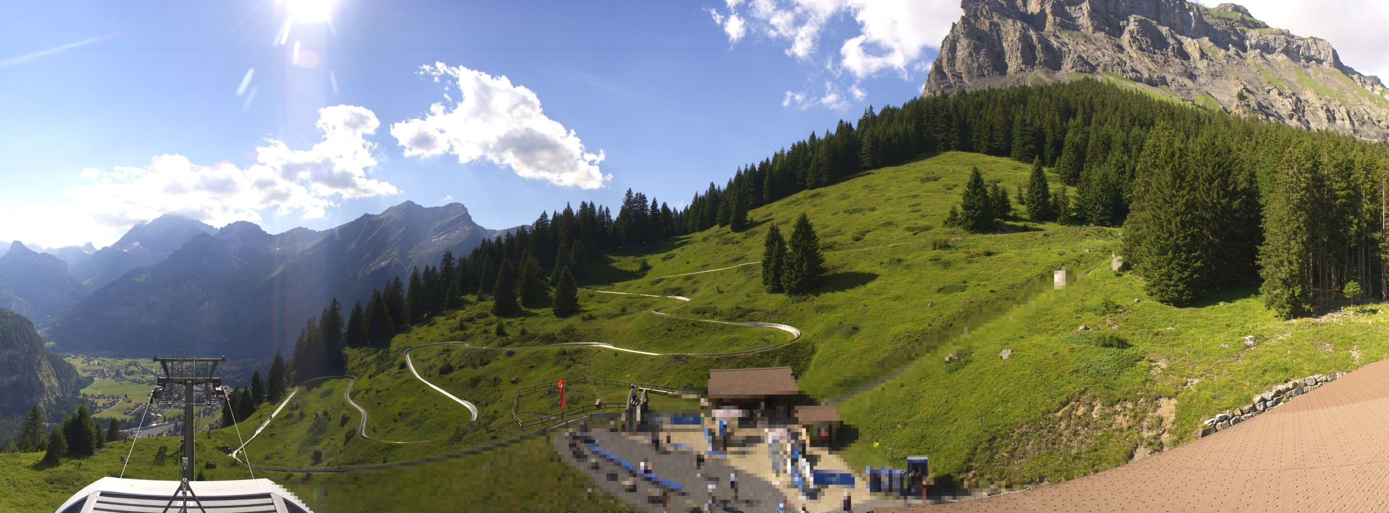 Kandersteg: Stn. Oeschinen: Rodelbahn Oeschinensee - Berghotel Oeschinensee - Blüemlisalp - Schweizer Alpen-Club SAC