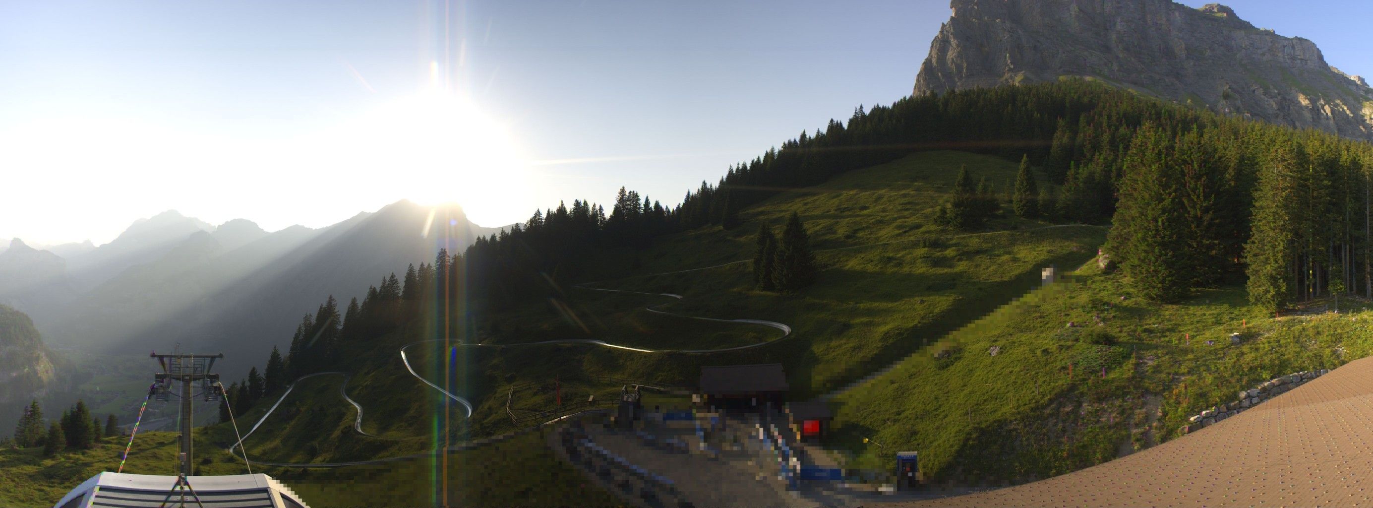 Kandersteg: Stn. Oeschinen: Rodelbahn Oeschinensee - Berghotel Oeschinensee - Blüemlisalp - Schweizer Alpen-Club SAC