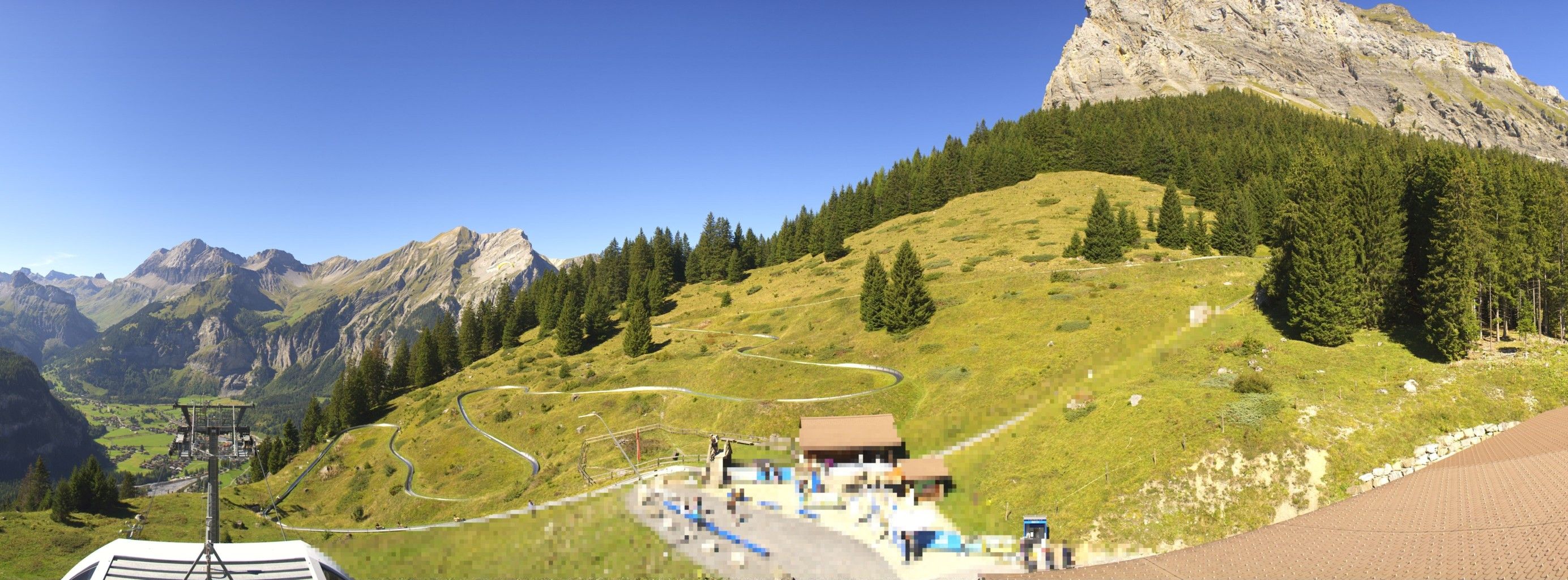 Kandersteg: Stn. Oeschinen: Rodelbahn Oeschinensee - Berghotel Oeschinensee - Blüemlisalp - Schweizer Alpen-Club SAC