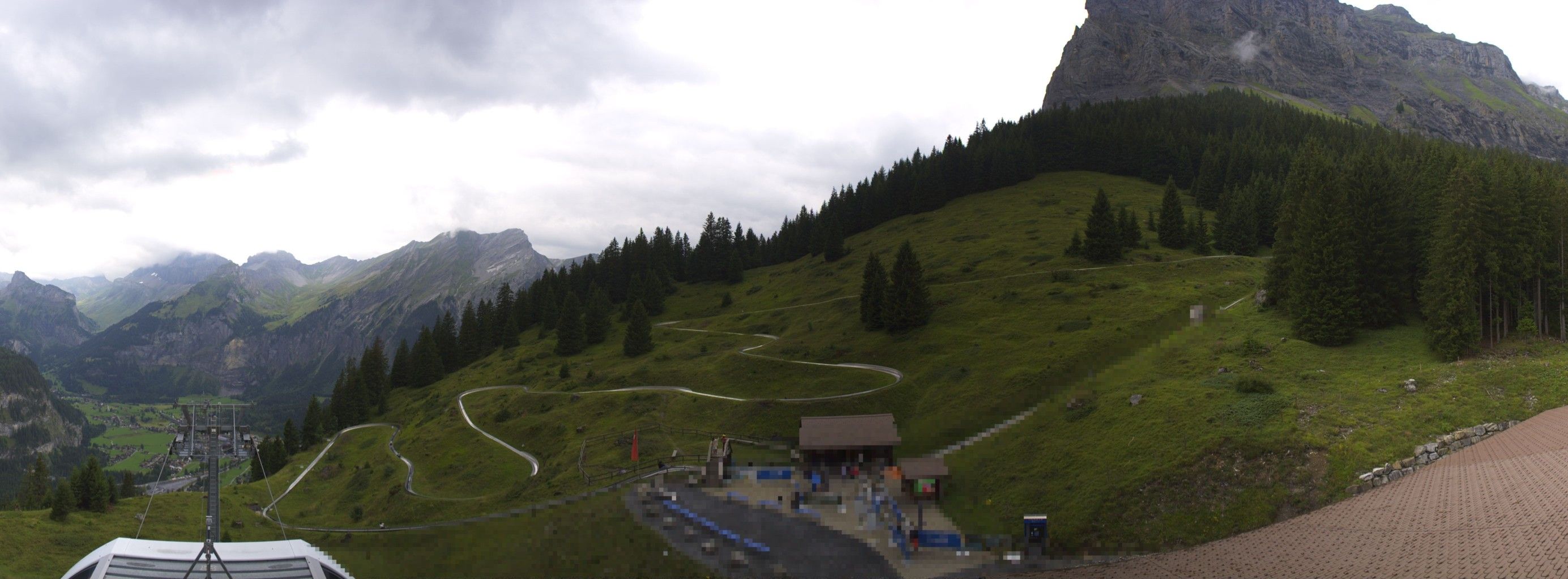 Kandersteg: Stn. Oeschinen: Rodelbahn Oeschinensee - Berghotel Oeschinensee - Blüemlisalp - Schweizer Alpen-Club SAC