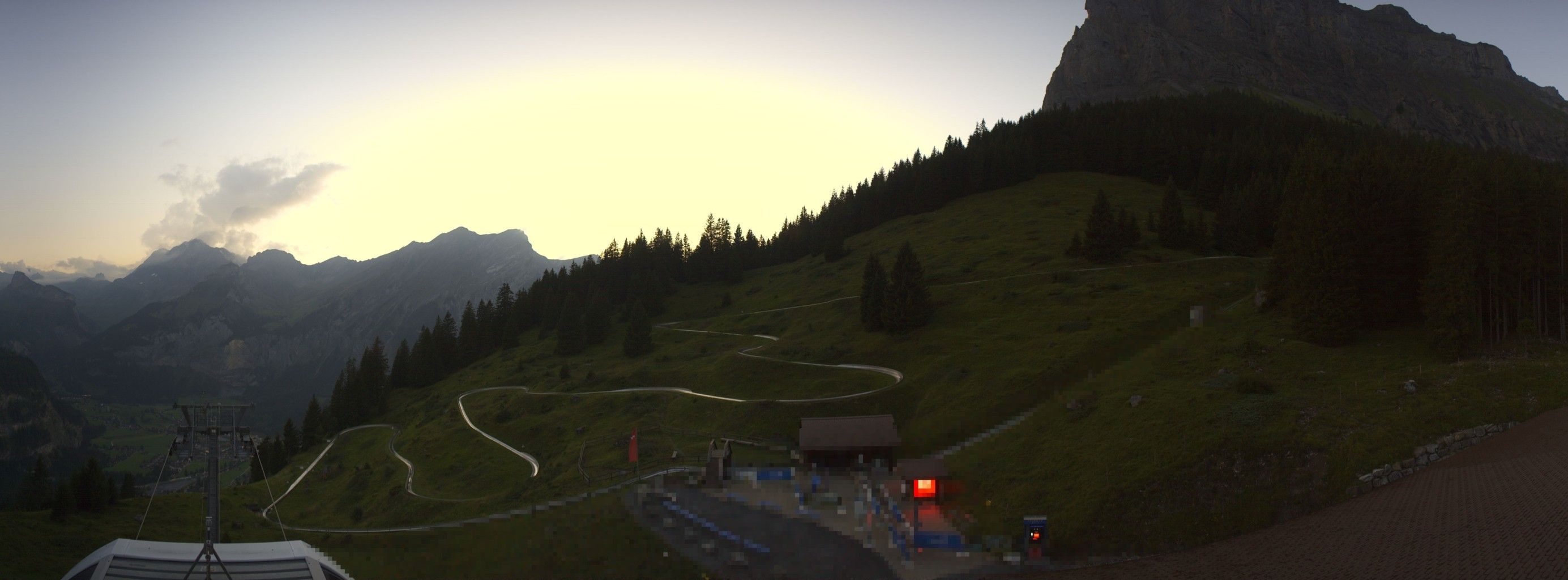Kandersteg: Stn. Oeschinen: Rodelbahn Oeschinensee - Berghotel Oeschinensee - Blüemlisalp - Schweizer Alpen-Club SAC