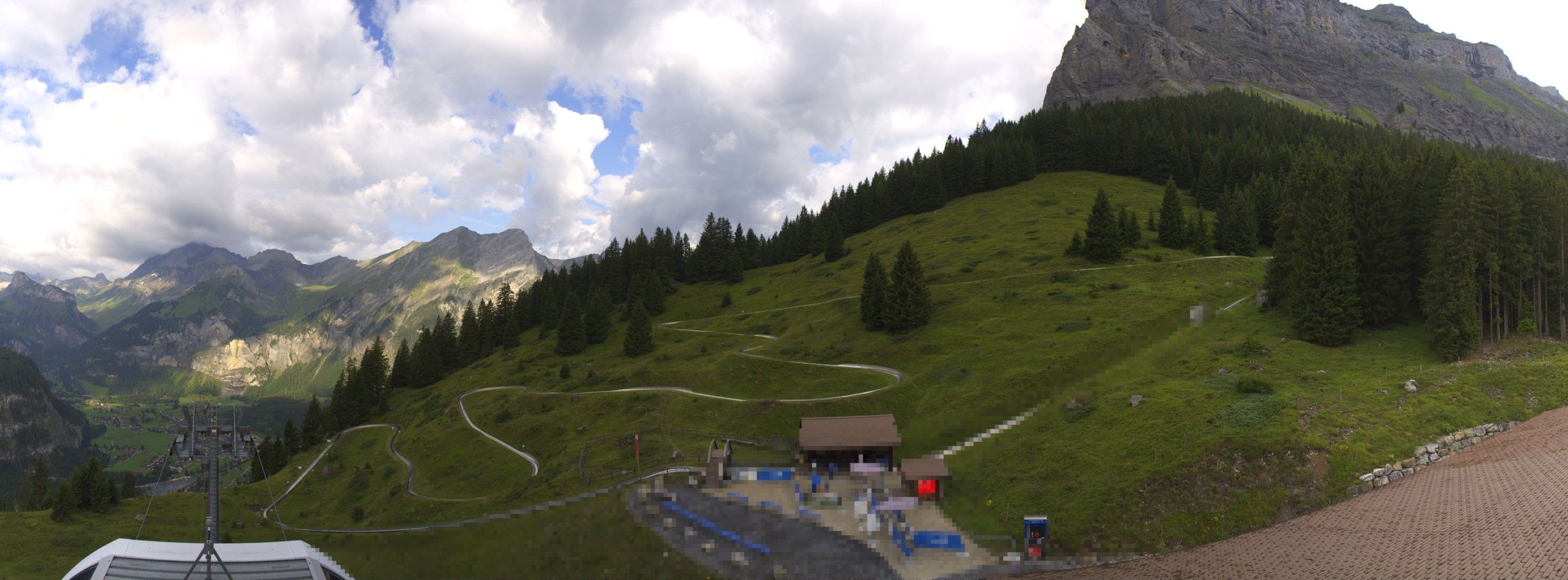Kandersteg: Stn. Oeschinen: Rodelbahn Oeschinensee - Berghotel Oeschinensee - Blüemlisalp - Schweizer Alpen-Club SAC