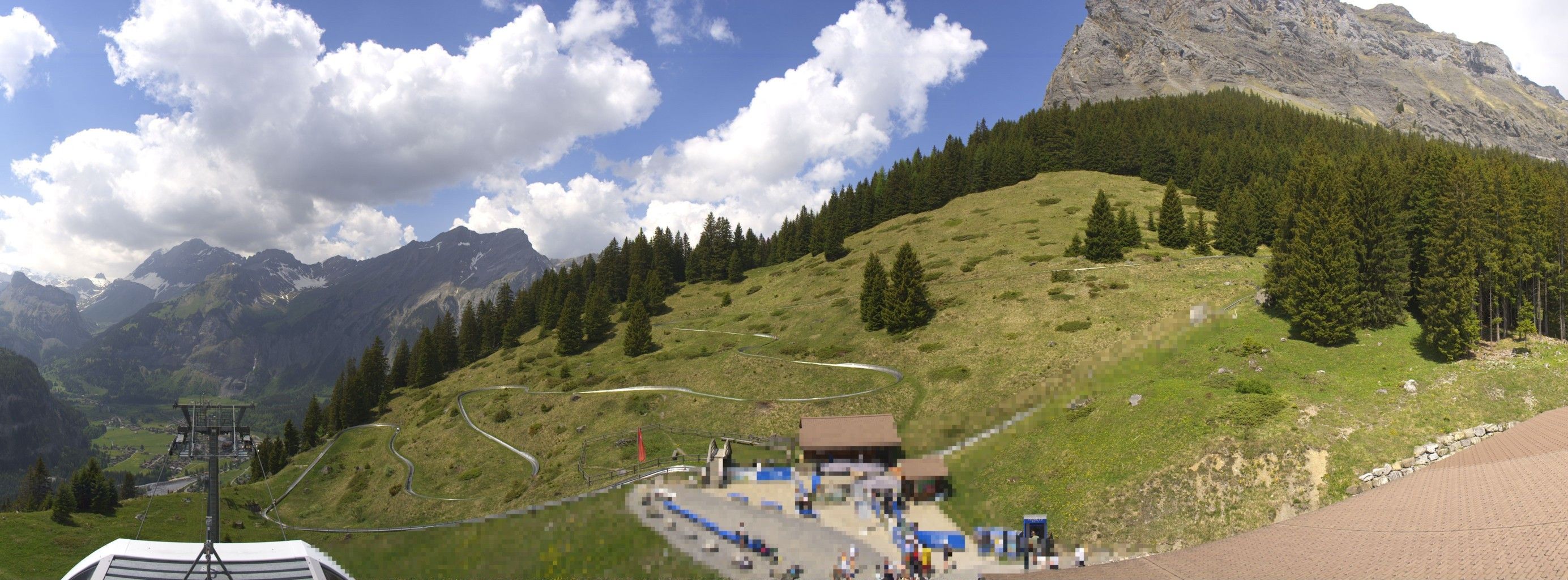 Kandersteg: Stn. Oeschinen: Rodelbahn Oeschinensee - Berghotel Oeschinensee - Blüemlisalp - Schweizer Alpen-Club SAC