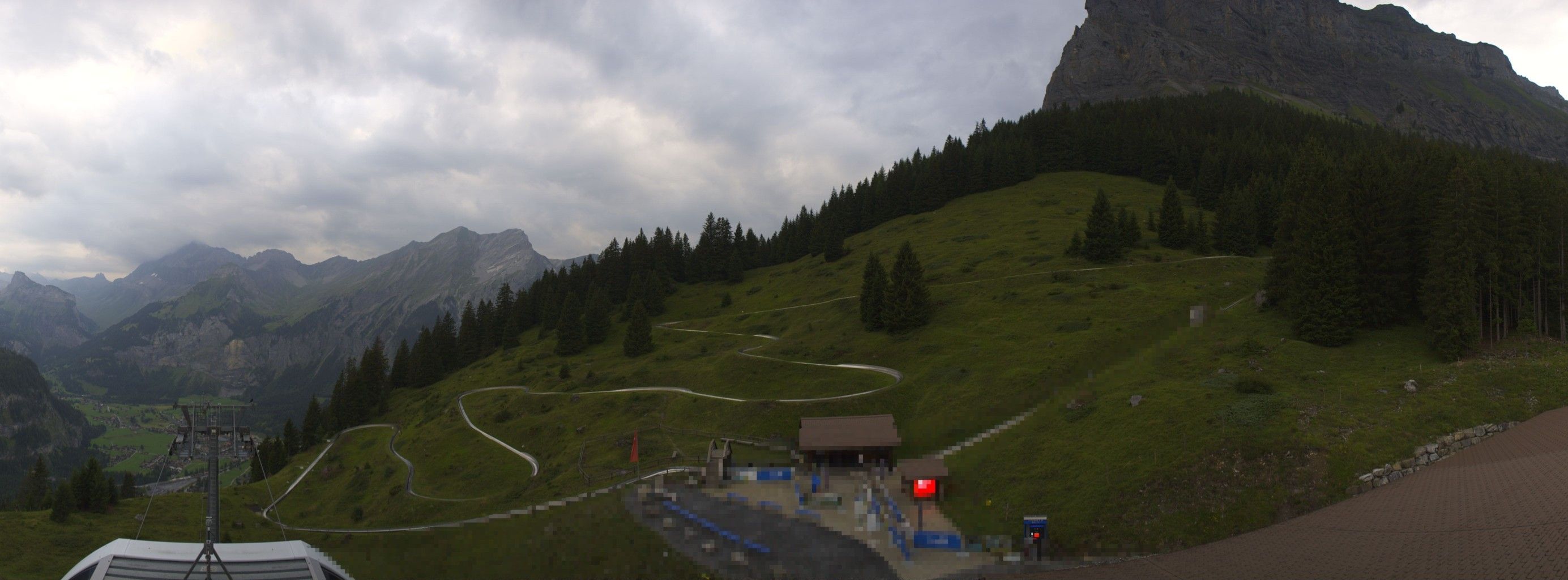 Kandersteg: Stn. Oeschinen: Rodelbahn Oeschinensee - Berghotel Oeschinensee - Blüemlisalp - Schweizer Alpen-Club SAC
