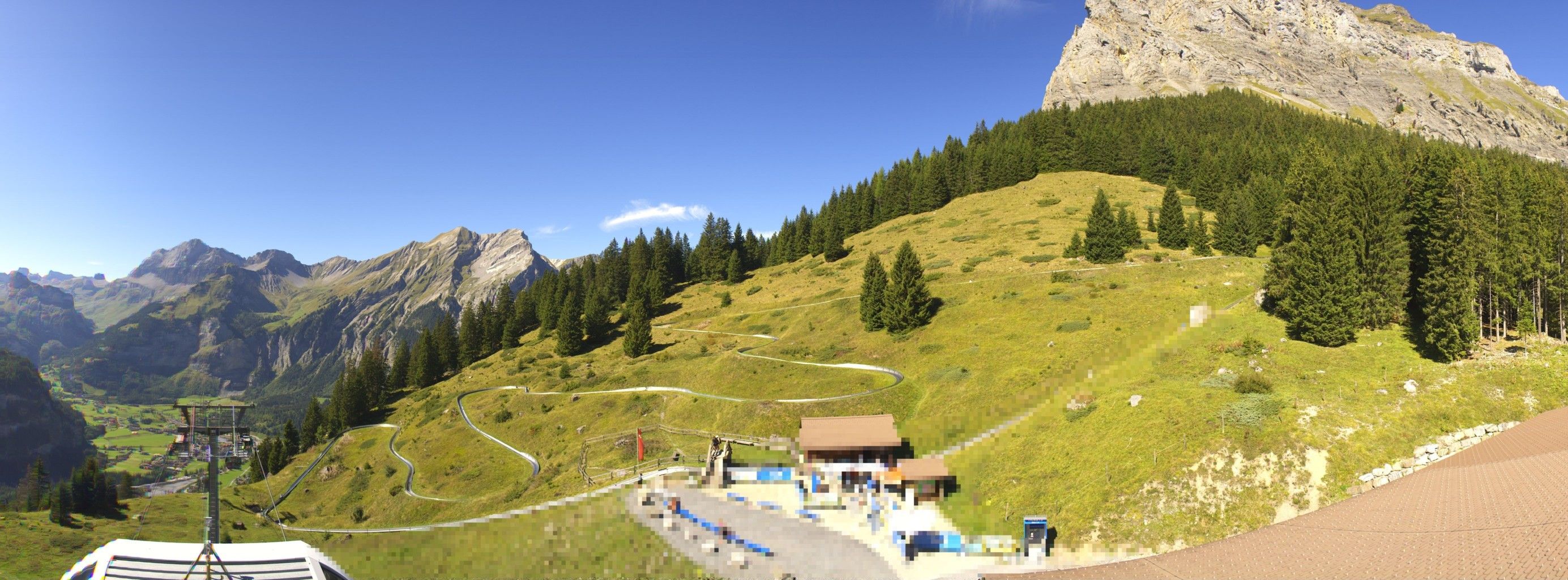 Kandersteg: Stn. Oeschinen: Rodelbahn Oeschinensee - Berghotel Oeschinensee - Blüemlisalp - Schweizer Alpen-Club SAC