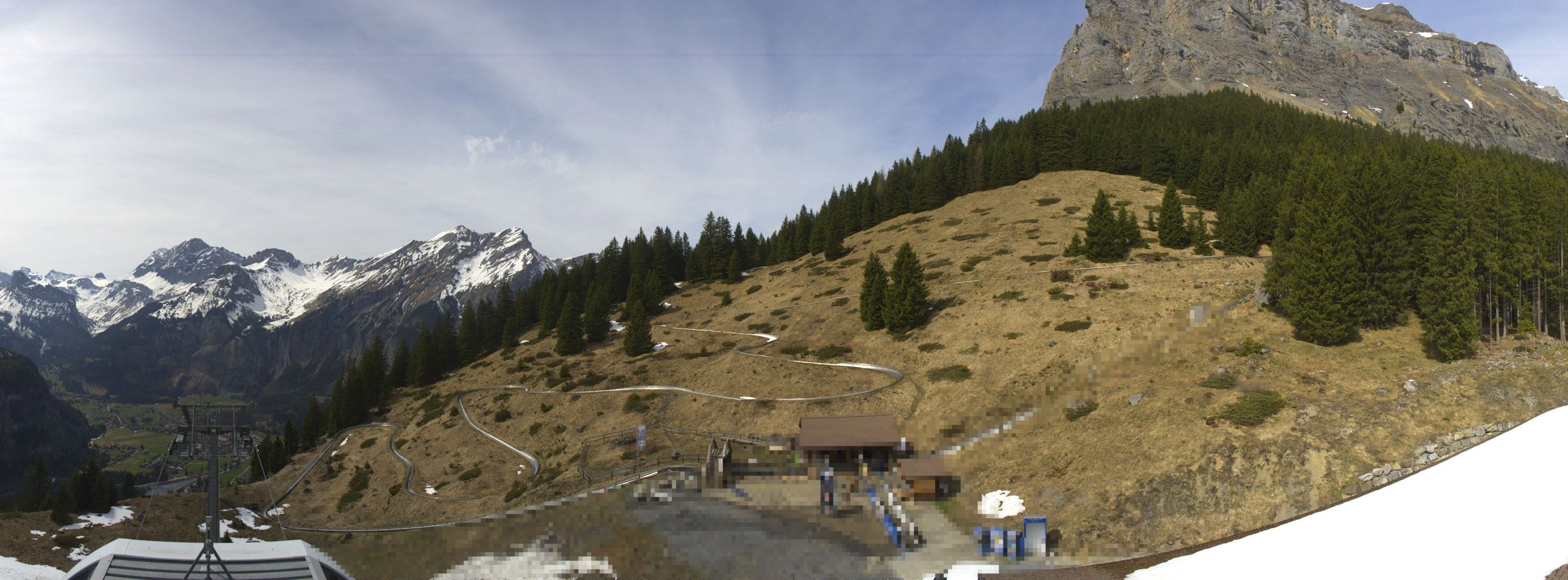 Kandersteg: Stn. Oeschinen: Rodelbahn Oeschinensee - Berghotel Oeschinensee - Blüemlisalp - Schweizer Alpen-Club SAC
