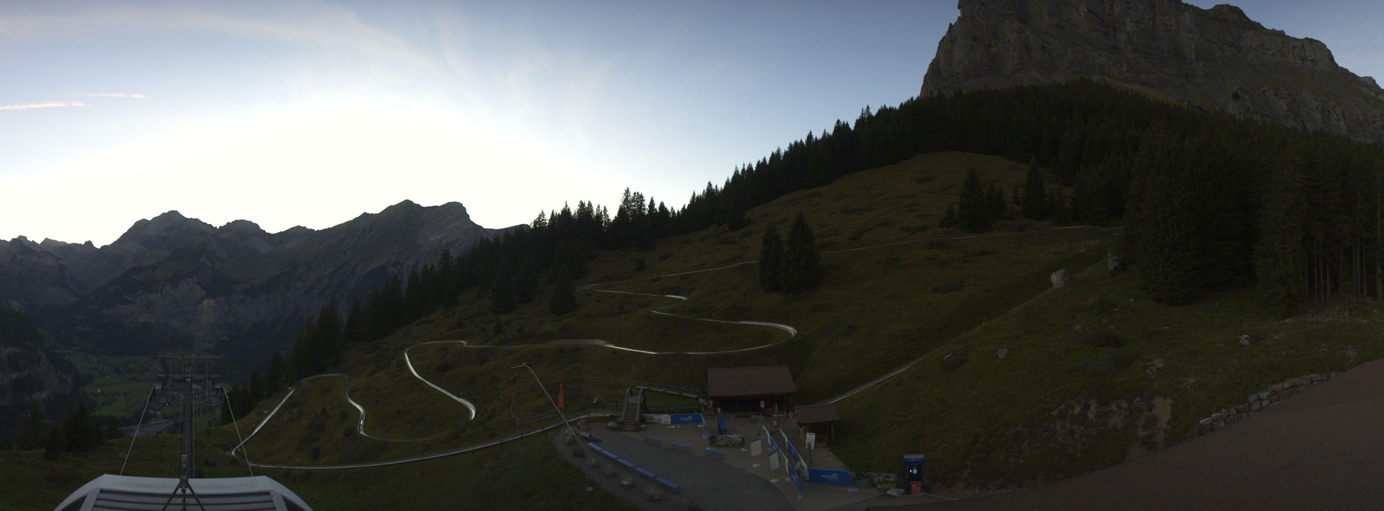 Kandersteg: Stn. Oeschinen: Rodelbahn Oeschinensee - Berghotel Oeschinensee - Blüemlisalp - Schweizer Alpen-Club SAC