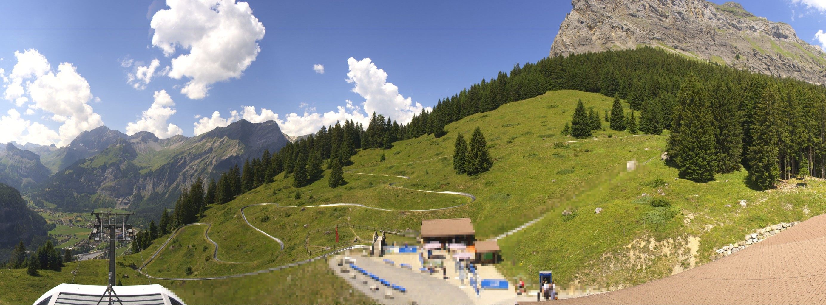 Kandersteg: Stn. Oeschinen: Rodelbahn Oeschinensee - Berghotel Oeschinensee - Blüemlisalp - Schweizer Alpen-Club SAC