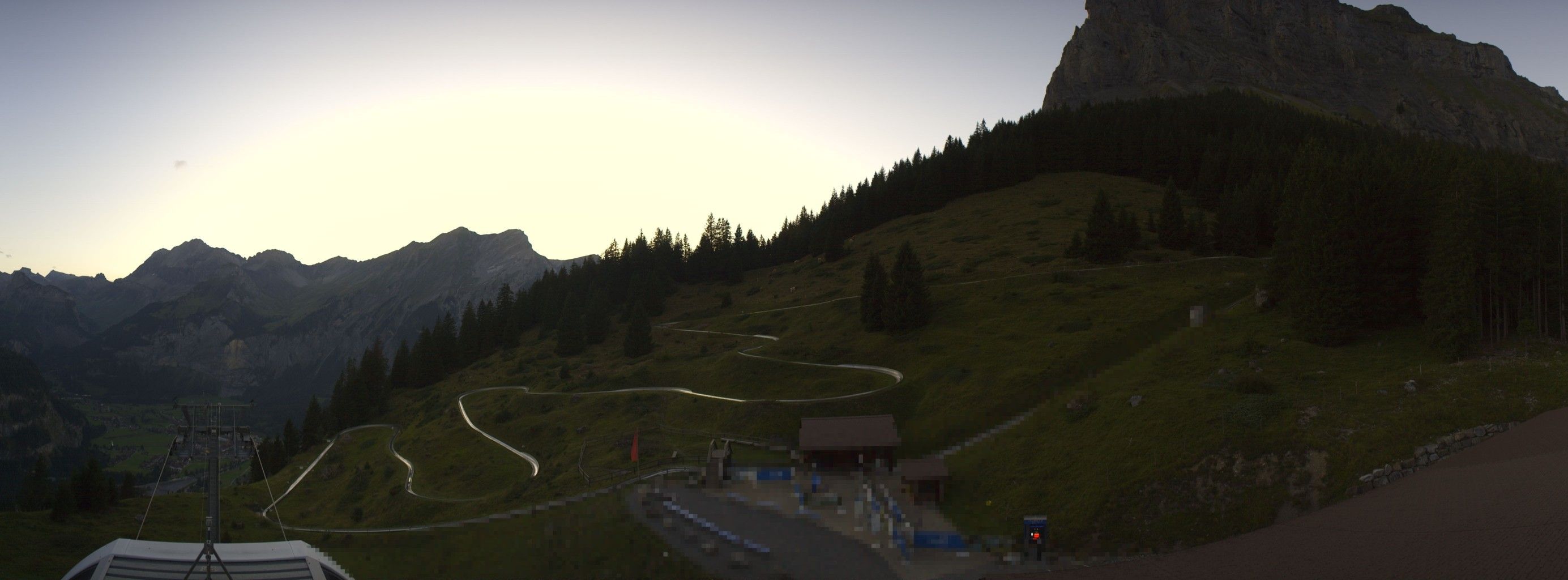 Kandersteg: Stn. Oeschinen: Rodelbahn Oeschinensee - Berghotel Oeschinensee - Blüemlisalp - Schweizer Alpen-Club SAC