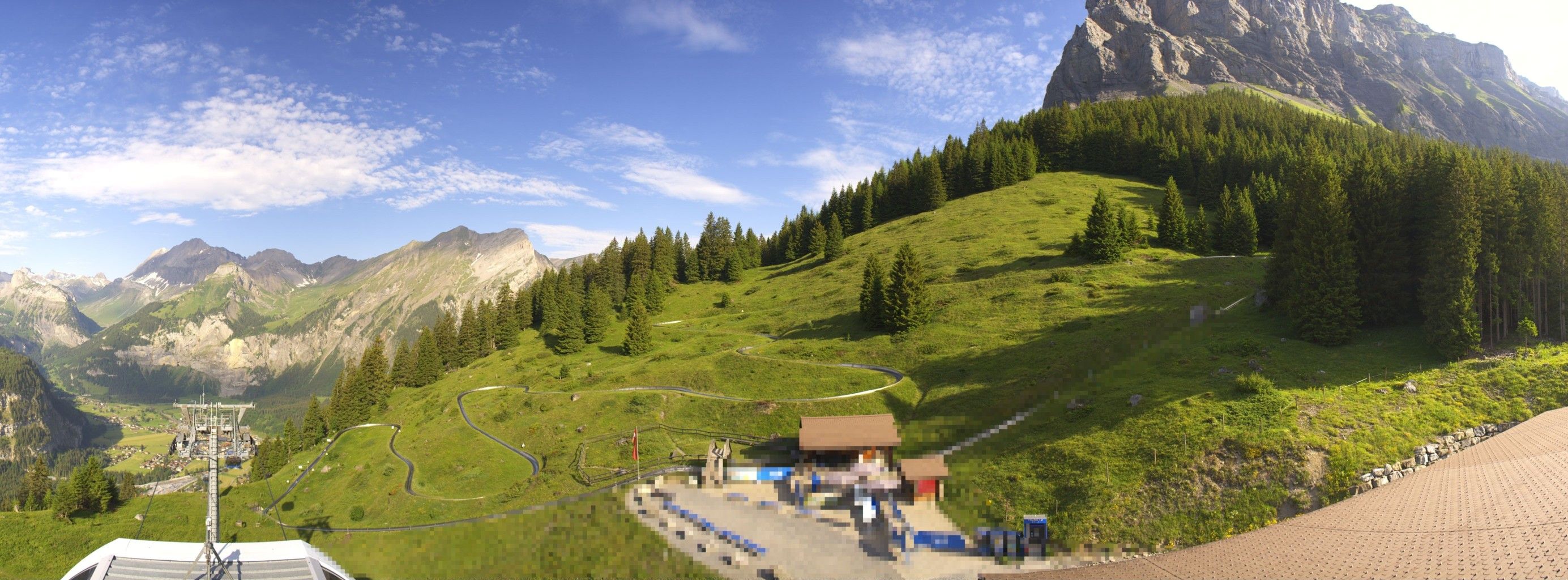 Kandersteg: Stn. Oeschinen: Rodelbahn Oeschinensee - Berghotel Oeschinensee - Blüemlisalp - Schweizer Alpen-Club SAC