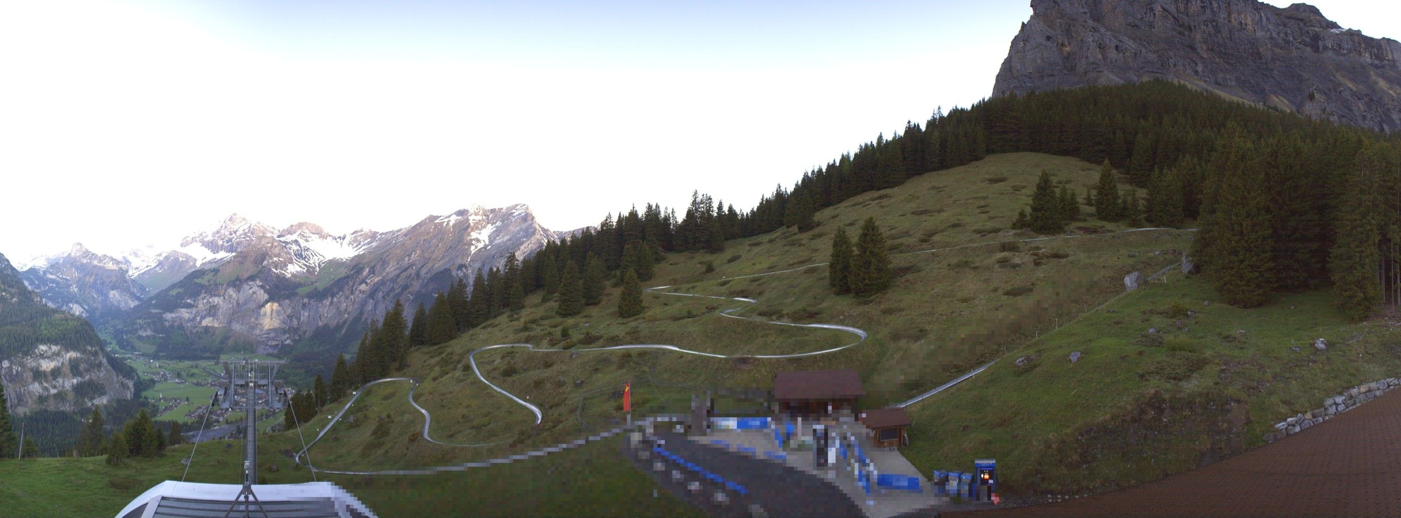 Kandersteg: Stn. Oeschinen: Rodelbahn Oeschinensee - Berghotel Oeschinensee - Blüemlisalp - Schweizer Alpen-Club SAC