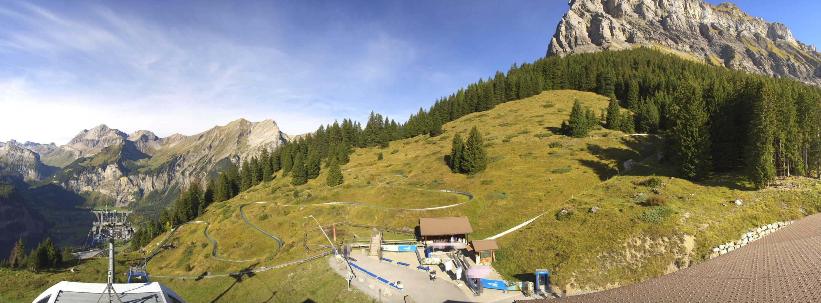 Kandersteg: Stn. Oeschinen: Rodelbahn Oeschinensee - Berghotel Oeschinensee - Blüemlisalp - Schweizer Alpen-Club SAC