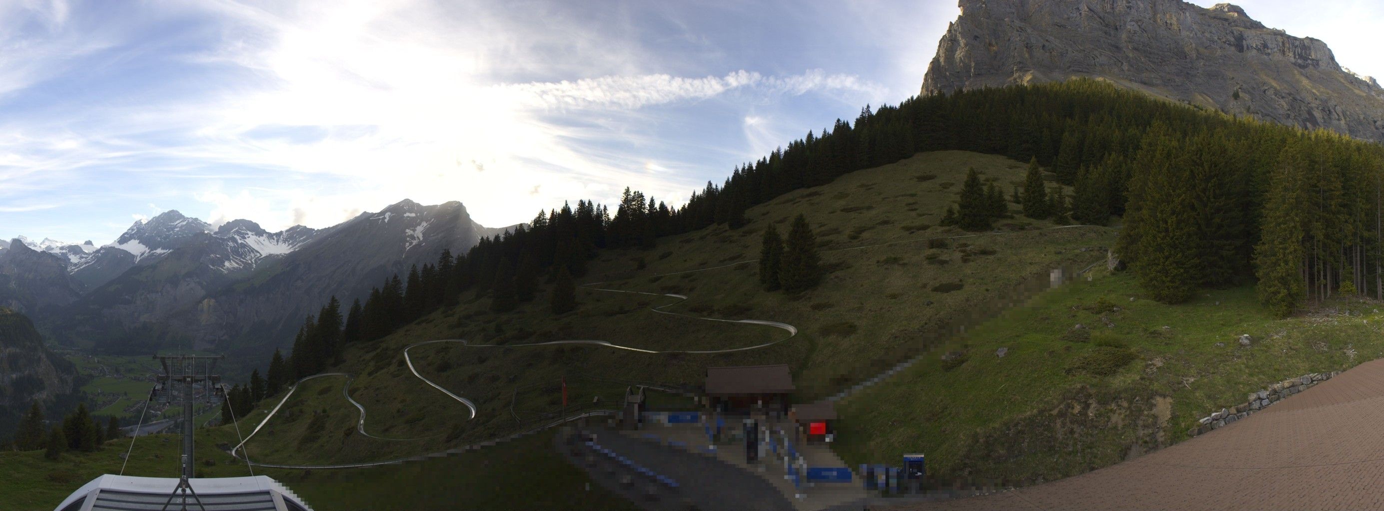 Kandersteg: Stn. Oeschinen: Rodelbahn Oeschinensee - Berghotel Oeschinensee - Blüemlisalp - Schweizer Alpen-Club SAC