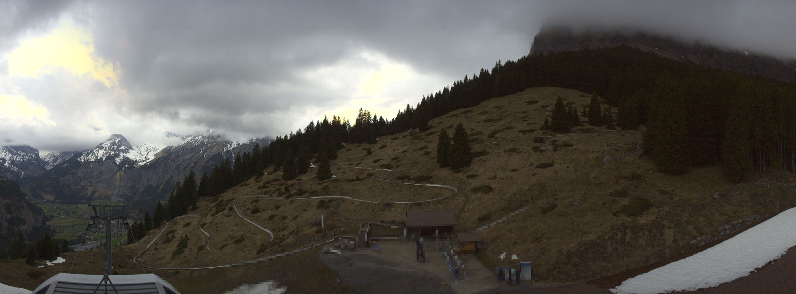 Kandersteg: Stn. Oeschinen: Rodelbahn Oeschinensee - Berghotel Oeschinensee - Blüemlisalp - Schweizer Alpen-Club SAC