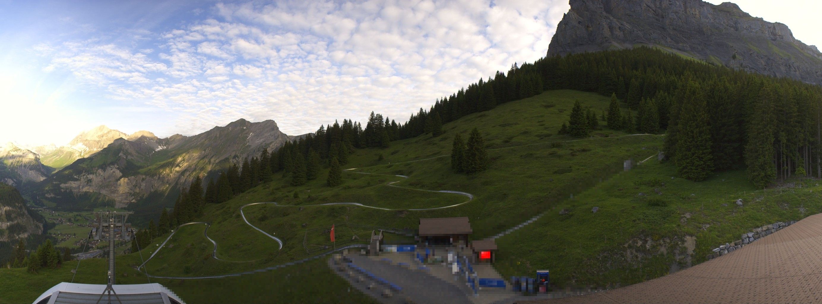Kandersteg: Stn. Oeschinen: Rodelbahn Oeschinensee - Berghotel Oeschinensee - Blüemlisalp - Schweizer Alpen-Club SAC