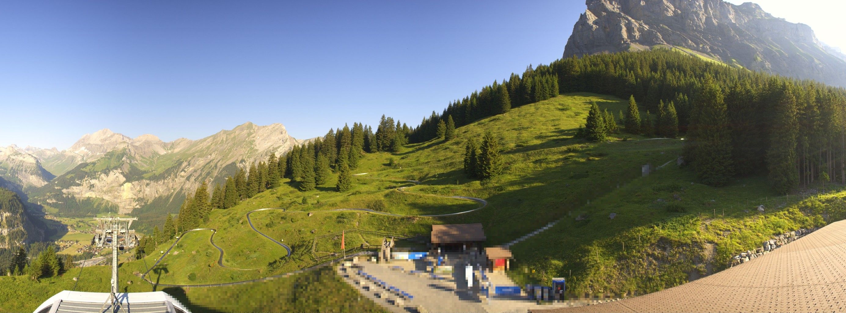 Kandersteg: Stn. Oeschinen: Rodelbahn Oeschinensee - Berghotel Oeschinensee - Blüemlisalp - Schweizer Alpen-Club SAC