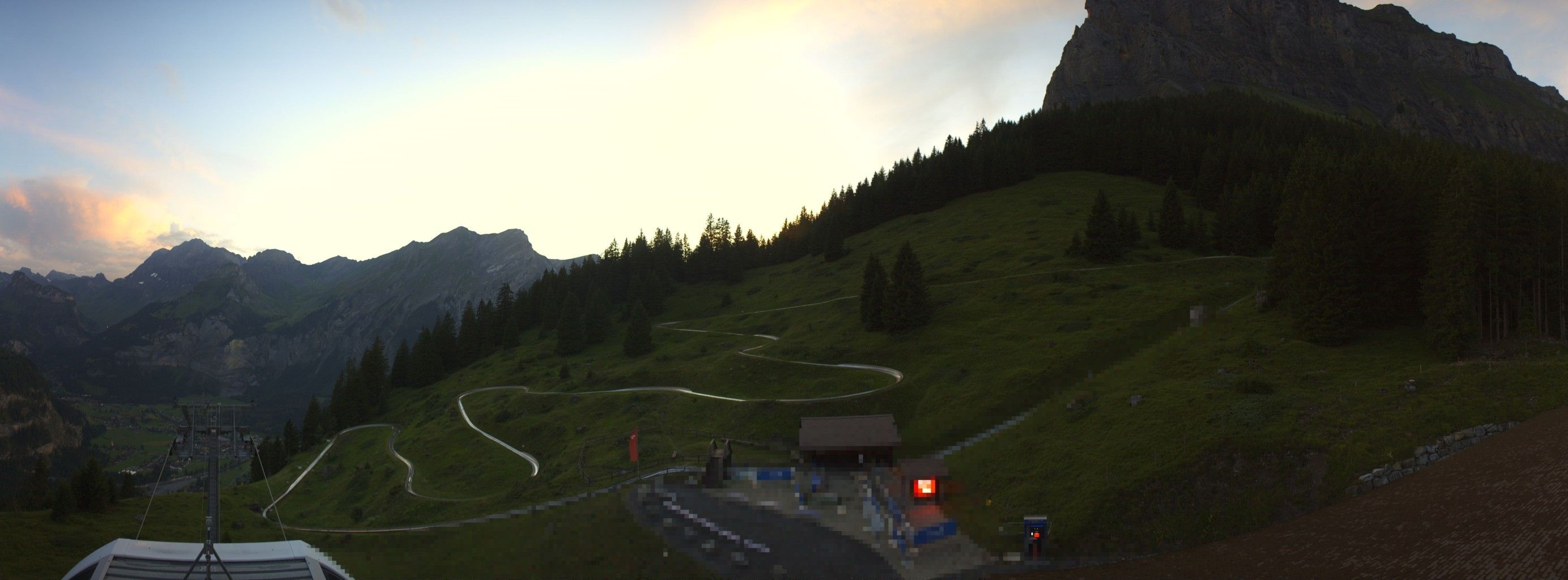 Kandersteg: Stn. Oeschinen: Rodelbahn Oeschinensee - Berghotel Oeschinensee - Blüemlisalp - Schweizer Alpen-Club SAC