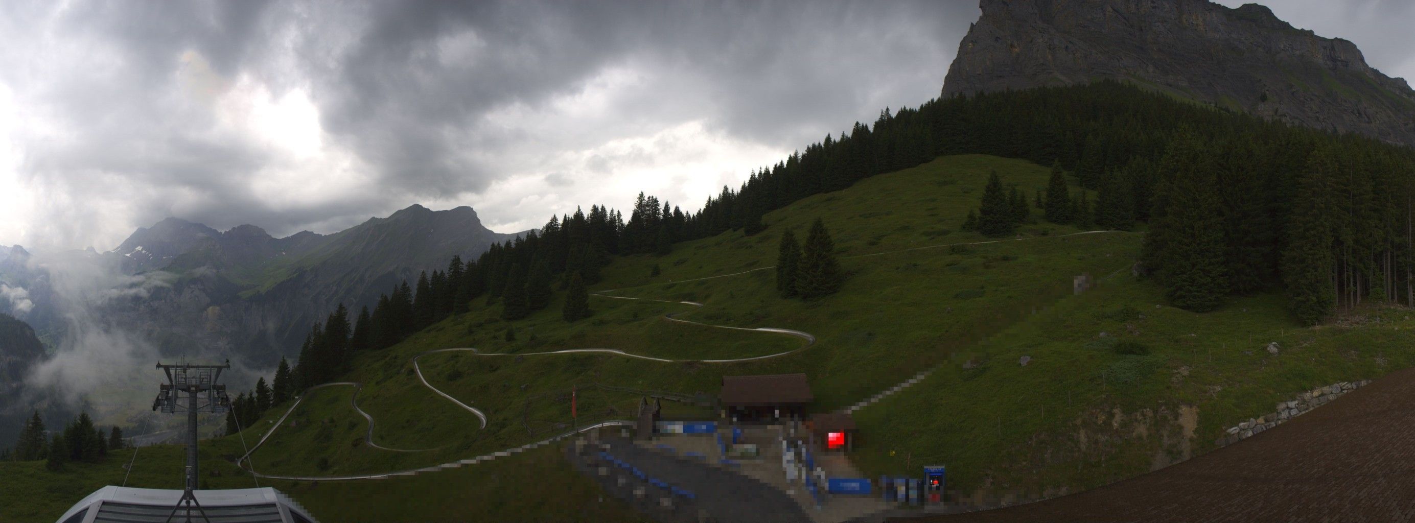 Kandersteg: Stn. Oeschinen: Rodelbahn Oeschinensee - Berghotel Oeschinensee - Blüemlisalp - Schweizer Alpen-Club SAC