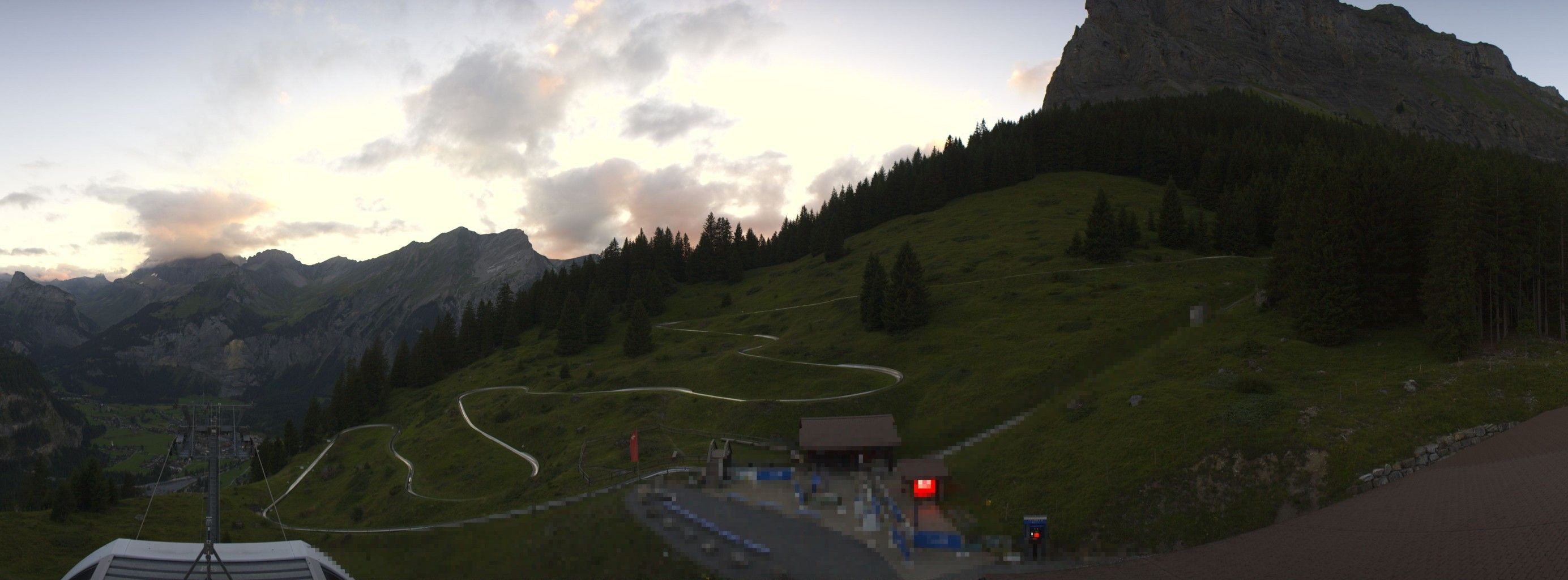 Kandersteg: Stn. Oeschinen: Rodelbahn Oeschinensee - Berghotel Oeschinensee - Blüemlisalp - Schweizer Alpen-Club SAC