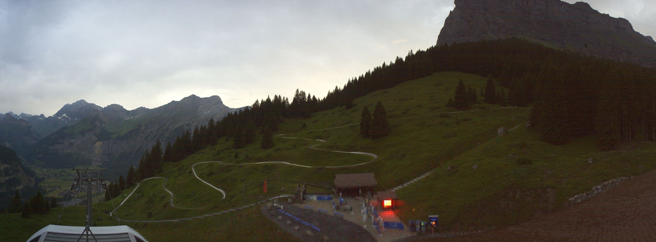 Kandersteg: Stn. Oeschinen: Rodelbahn Oeschinensee - Berghotel Oeschinensee - Blüemlisalp - Schweizer Alpen-Club SAC
