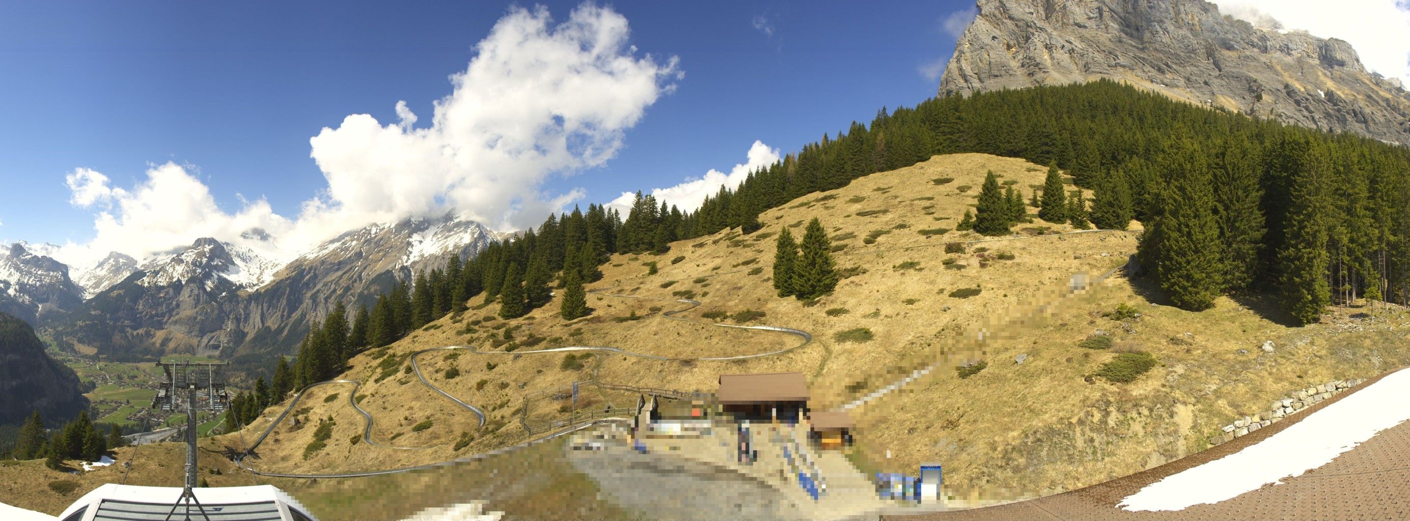 Kandersteg: Stn. Oeschinen: Rodelbahn Oeschinensee - Berghotel Oeschinensee - Blüemlisalp - Schweizer Alpen-Club SAC