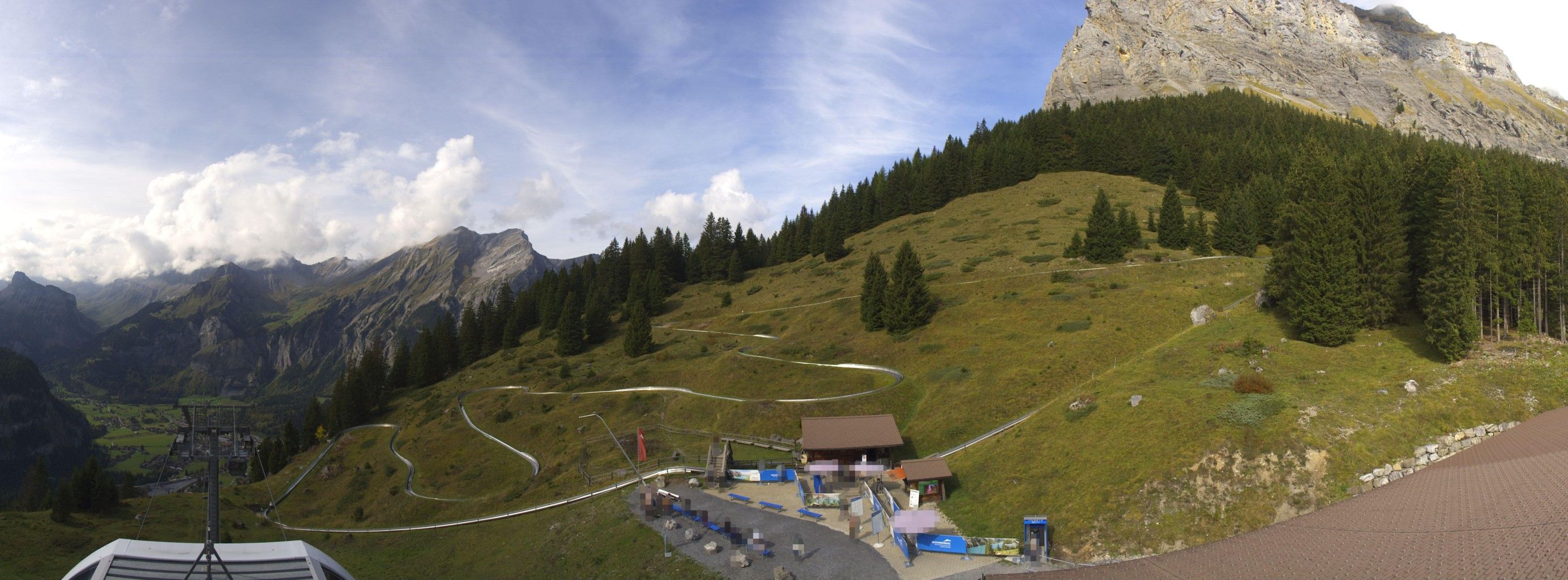 Kandersteg: Stn. Oeschinen: Rodelbahn Oeschinensee - Berghotel Oeschinensee - Blüemlisalp - Schweizer Alpen-Club SAC