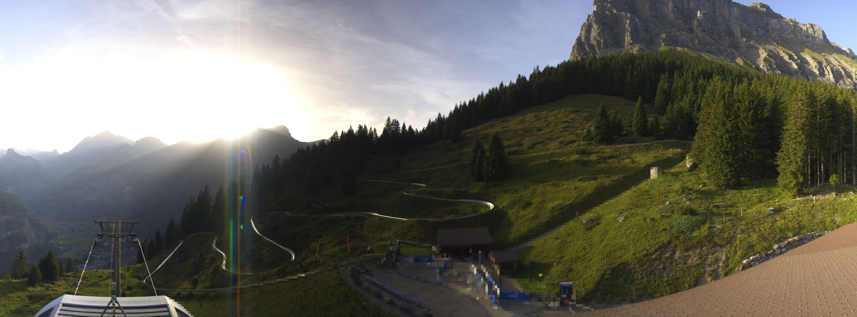 Kandersteg: Stn. Oeschinen: Rodelbahn Oeschinensee - Berghotel Oeschinensee - Blüemlisalp - Schweizer Alpen-Club SAC