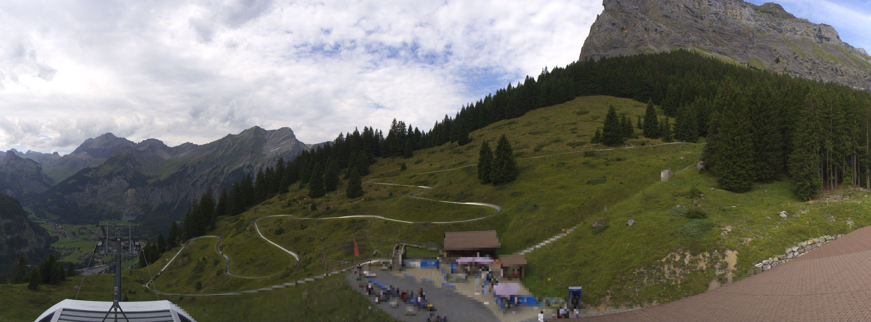 Kandersteg: Stn. Oeschinen: Rodelbahn Oeschinensee - Berghotel Oeschinensee - Blüemlisalp - Schweizer Alpen-Club SAC