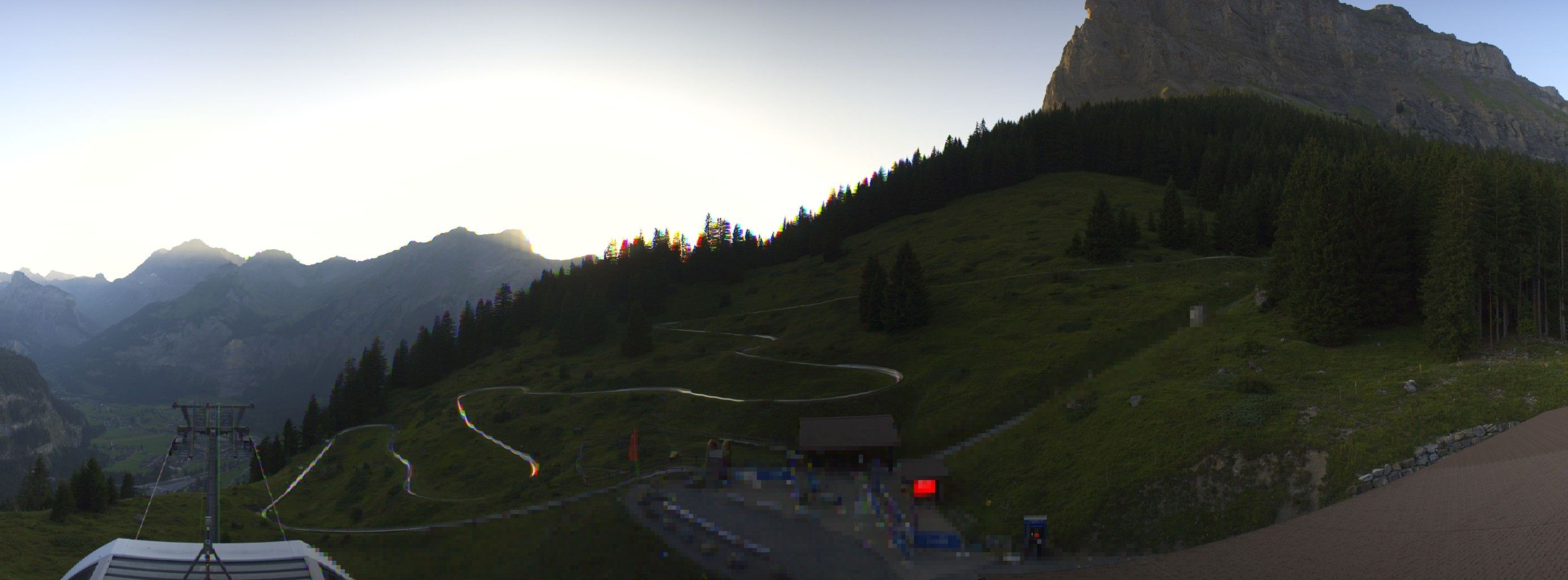 Kandersteg: Stn. Oeschinen: Rodelbahn Oeschinensee - Berghotel Oeschinensee - Blüemlisalp - Schweizer Alpen-Club SAC