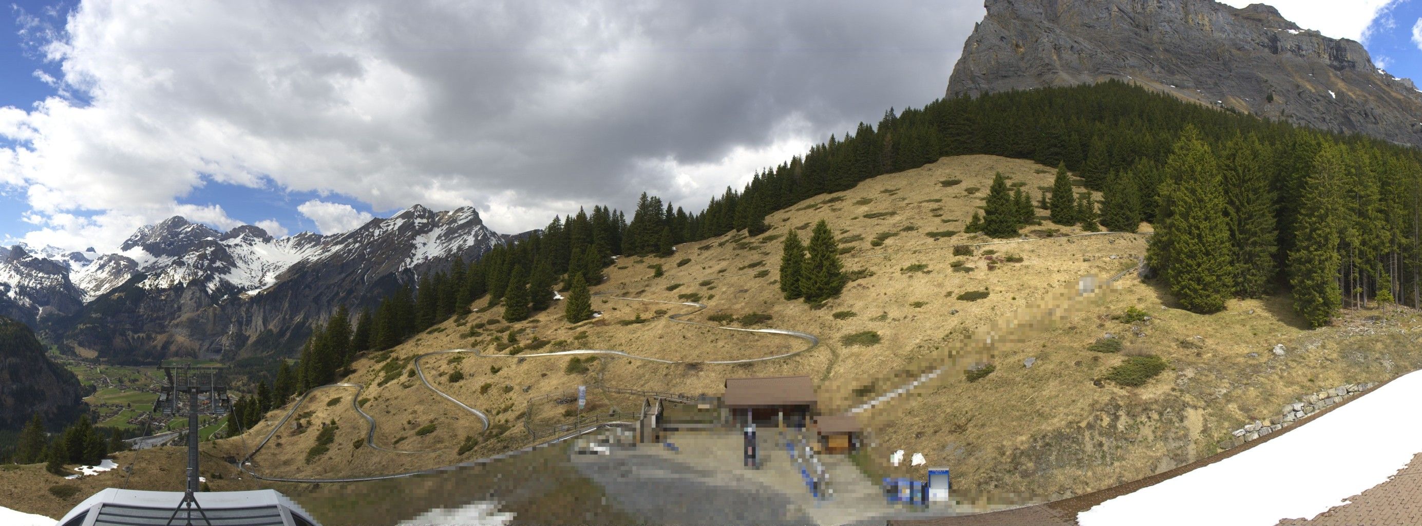 Kandersteg: Stn. Oeschinen: Rodelbahn Oeschinensee - Berghotel Oeschinensee - Blüemlisalp - Schweizer Alpen-Club SAC