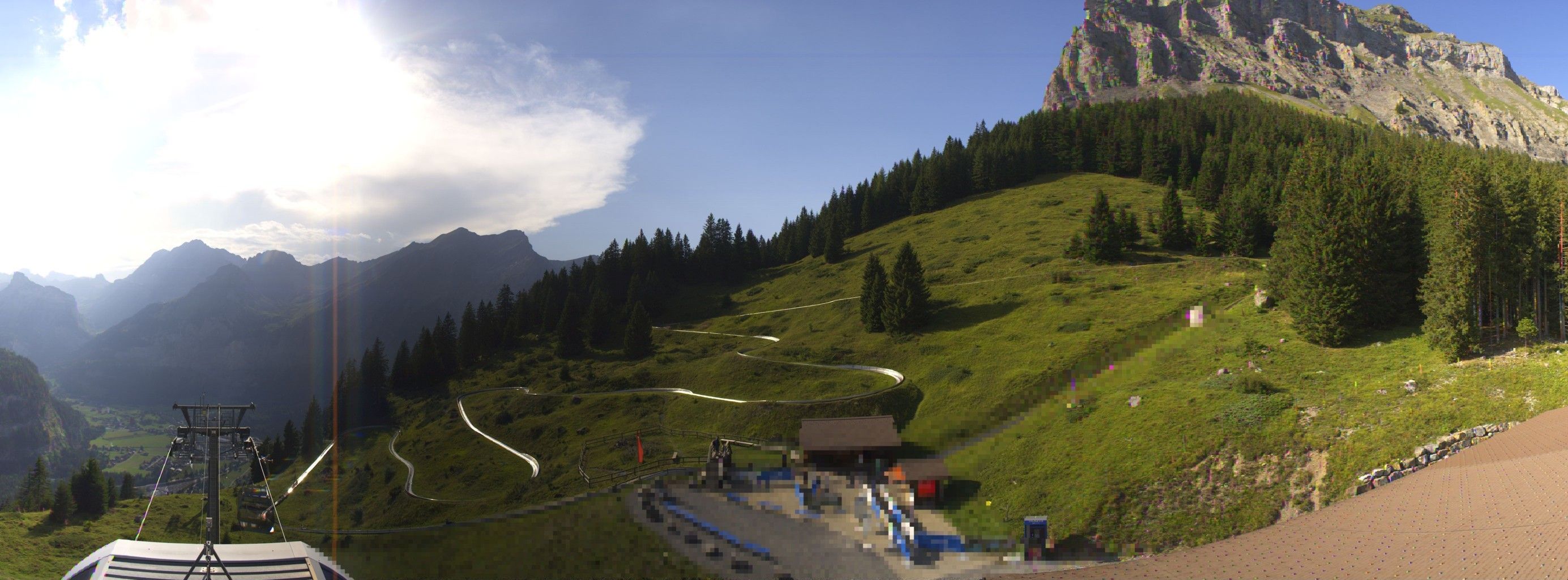 Kandersteg: Stn. Oeschinen: Rodelbahn Oeschinensee - Berghotel Oeschinensee - Blüemlisalp - Schweizer Alpen-Club SAC