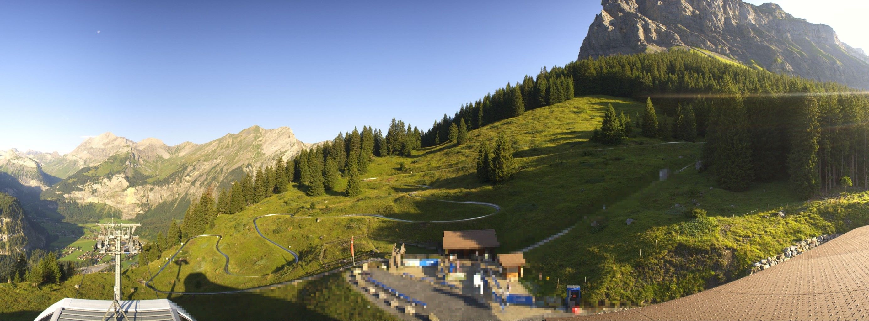 Kandersteg: Stn. Oeschinen: Rodelbahn Oeschinensee - Berghotel Oeschinensee - Blüemlisalp - Schweizer Alpen-Club SAC