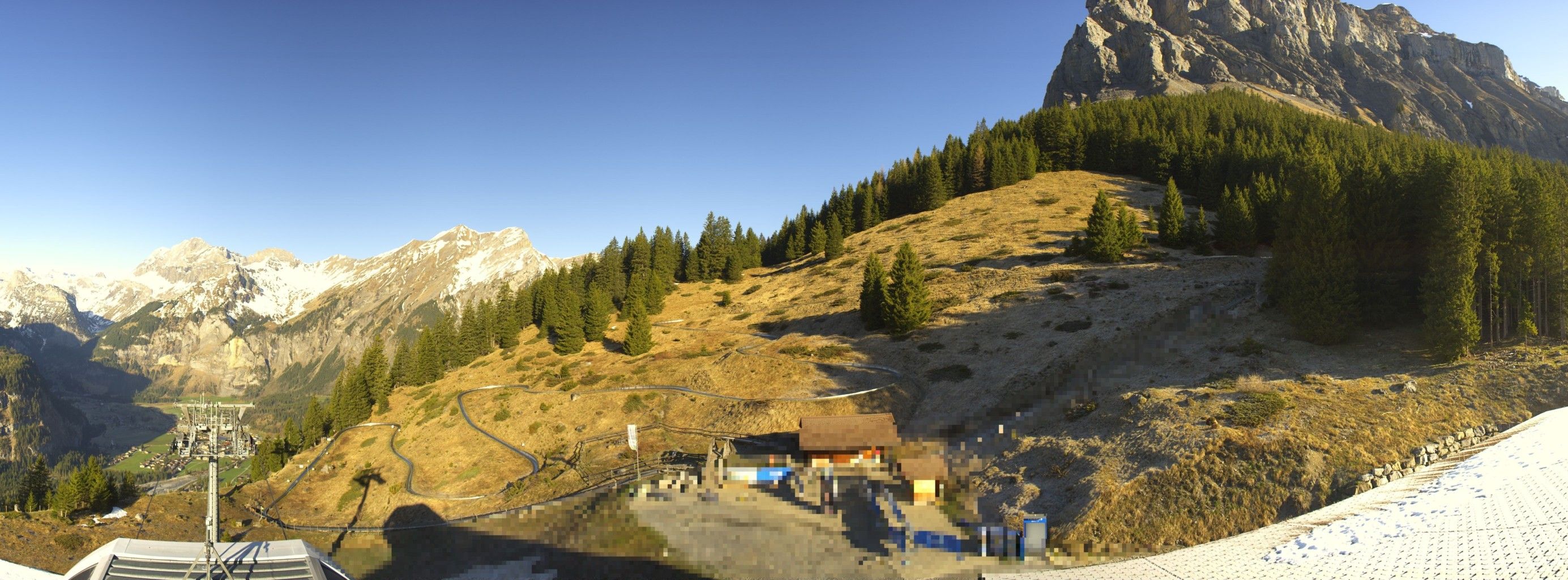 Kandersteg: Stn. Oeschinen: Rodelbahn Oeschinensee - Berghotel Oeschinensee - Blüemlisalp - Schweizer Alpen-Club SAC