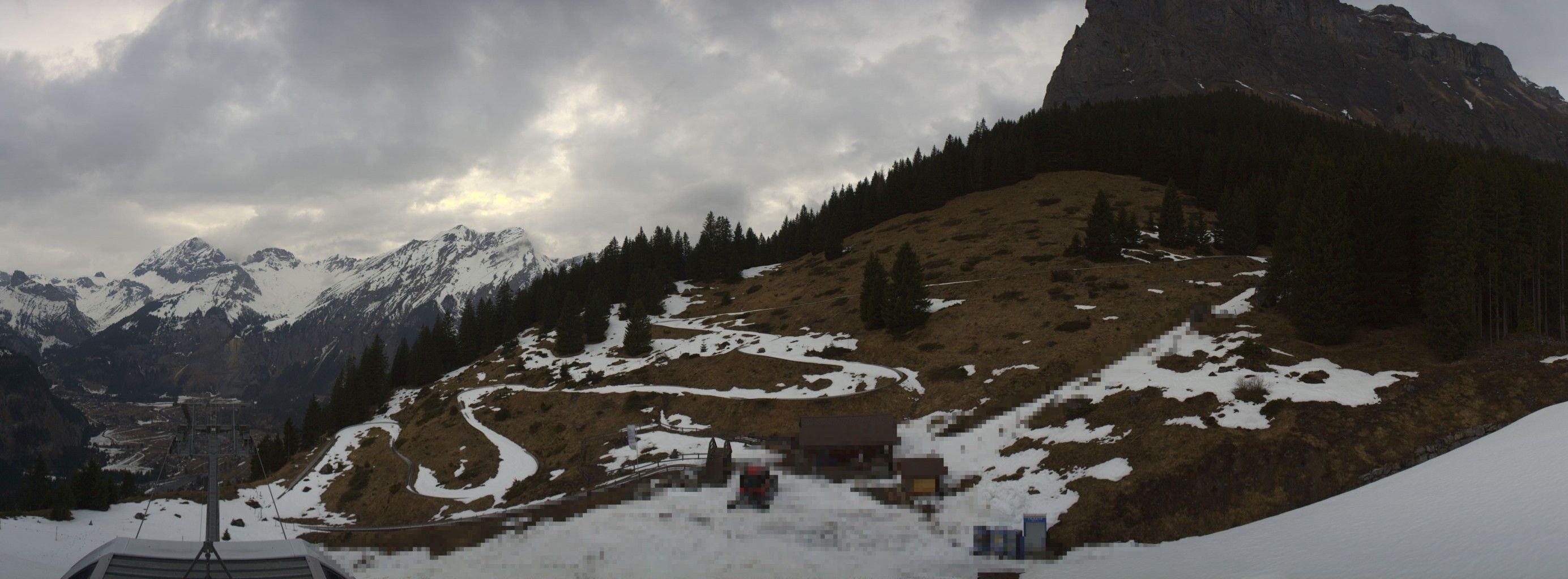 Kandersteg: Stn. Oeschinen: Rodelbahn Oeschinensee - Berghotel Oeschinensee - Blüemlisalp - Schweizer Alpen-Club SAC