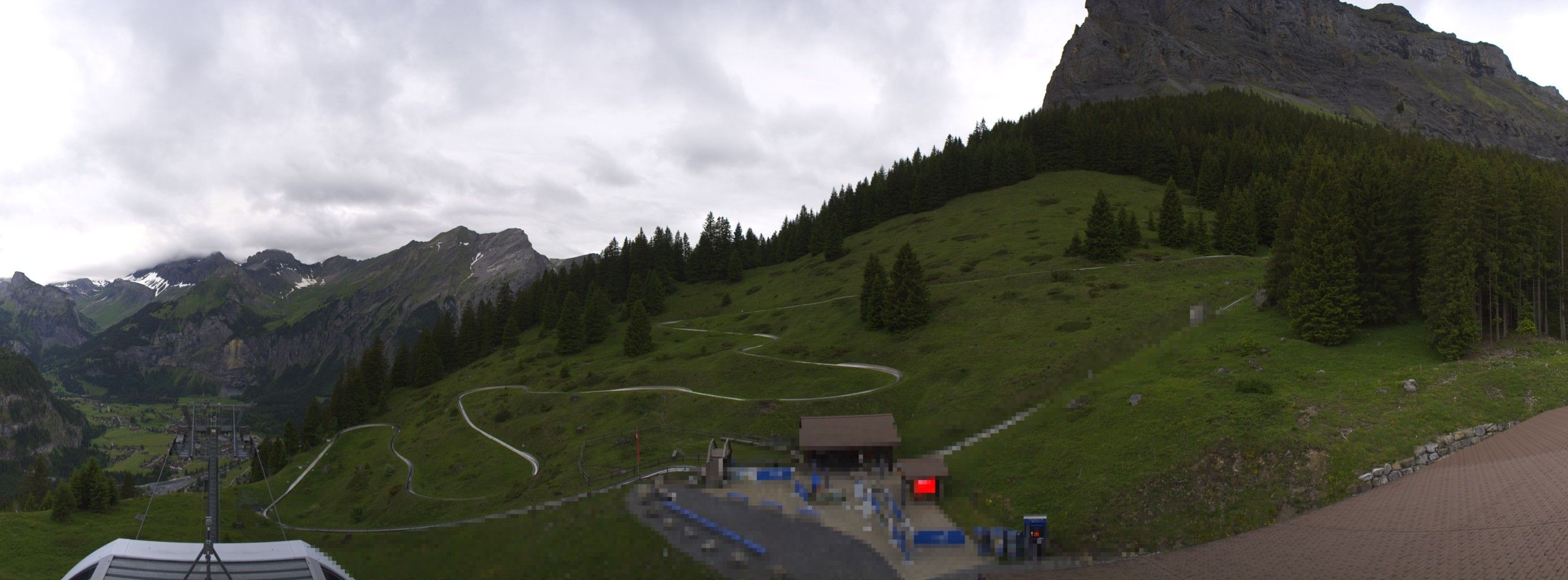 Kandersteg: Stn. Oeschinen: Rodelbahn Oeschinensee - Berghotel Oeschinensee - Blüemlisalp - Schweizer Alpen-Club SAC