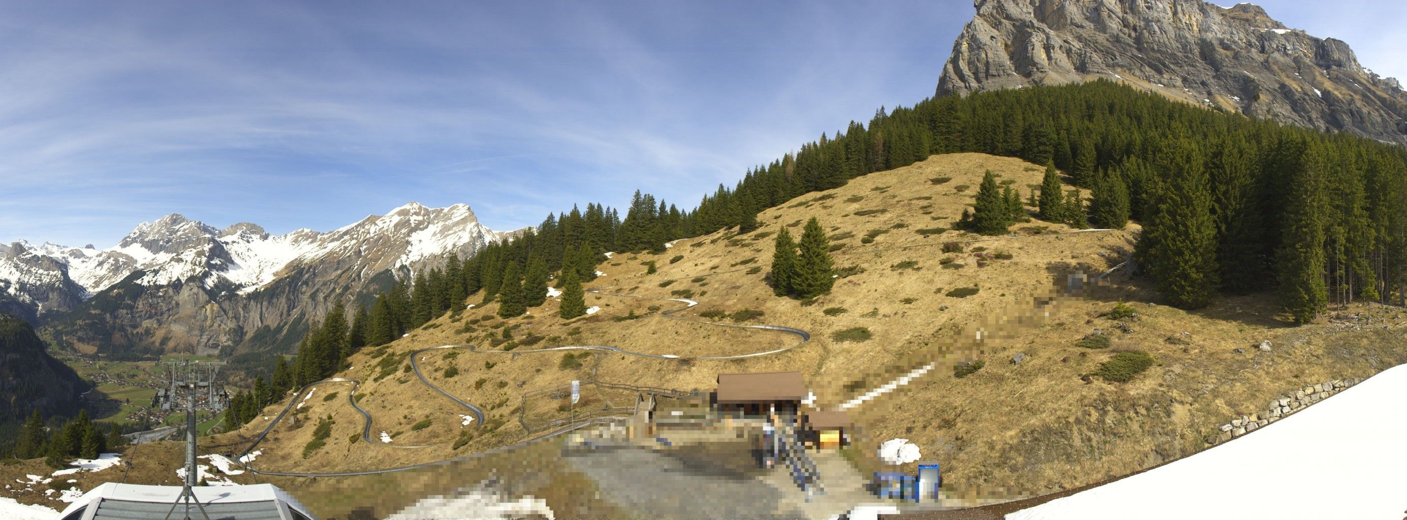 Kandersteg: Stn. Oeschinen: Rodelbahn Oeschinensee - Berghotel Oeschinensee - Blüemlisalp - Schweizer Alpen-Club SAC