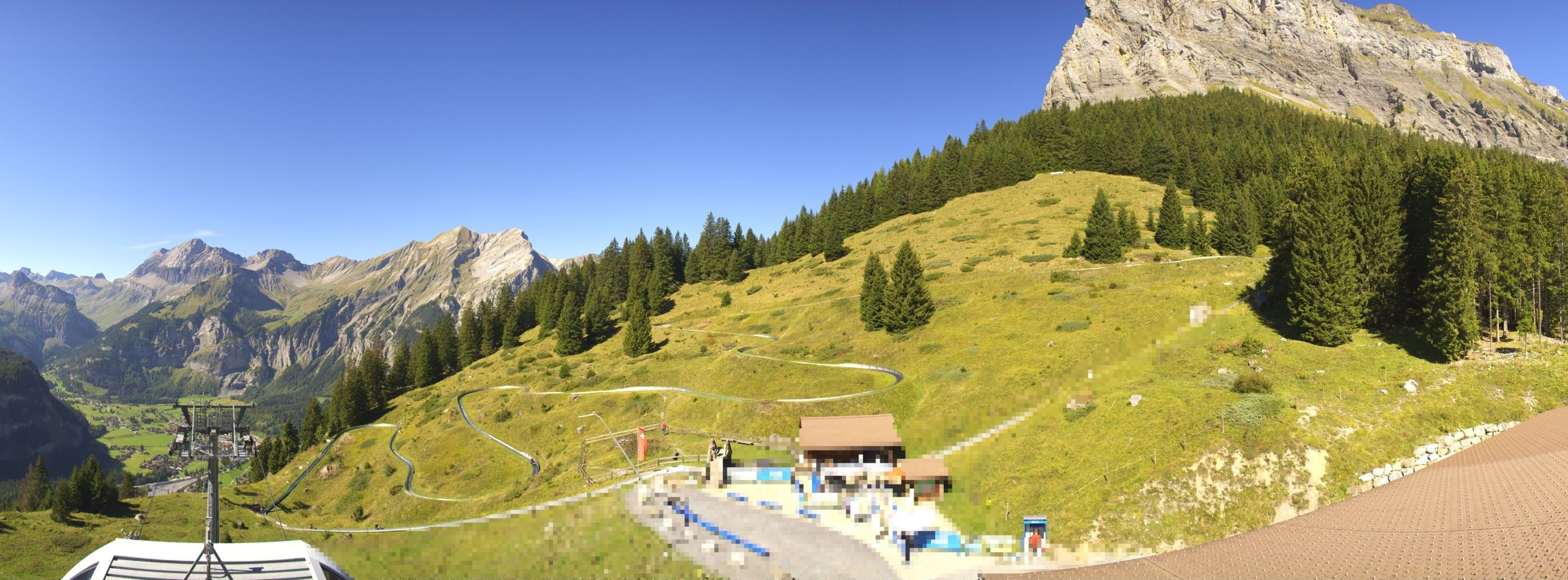 Kandersteg: Stn. Oeschinen: Rodelbahn Oeschinensee - Berghotel Oeschinensee - Blüemlisalp - Schweizer Alpen-Club SAC