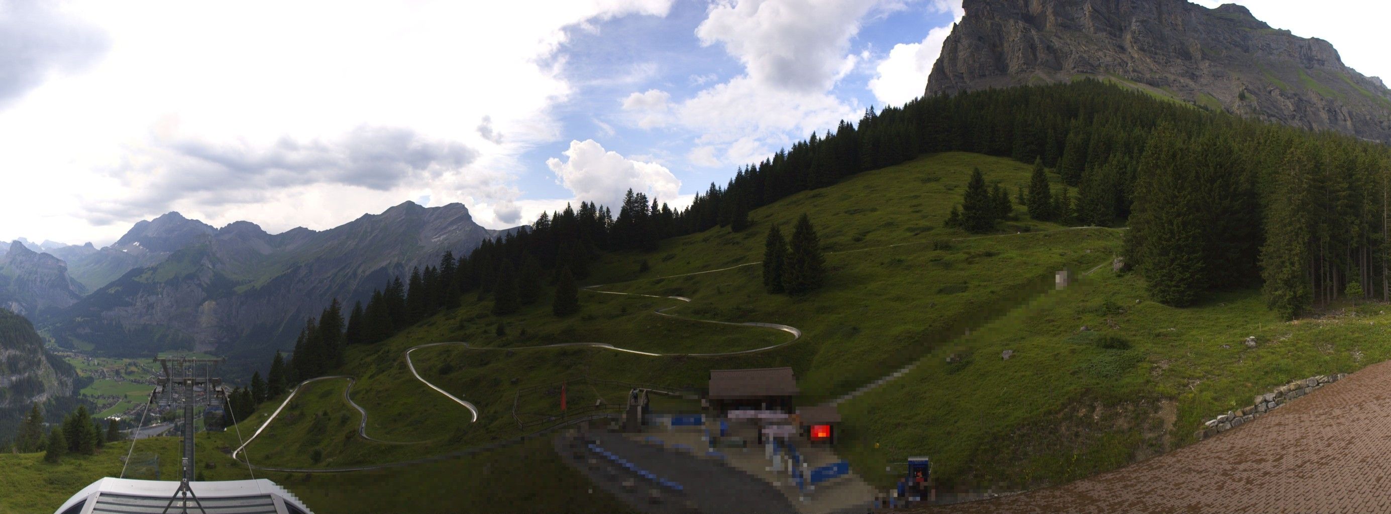 Kandersteg: Stn. Oeschinen: Rodelbahn Oeschinensee - Berghotel Oeschinensee - Blüemlisalp - Schweizer Alpen-Club SAC