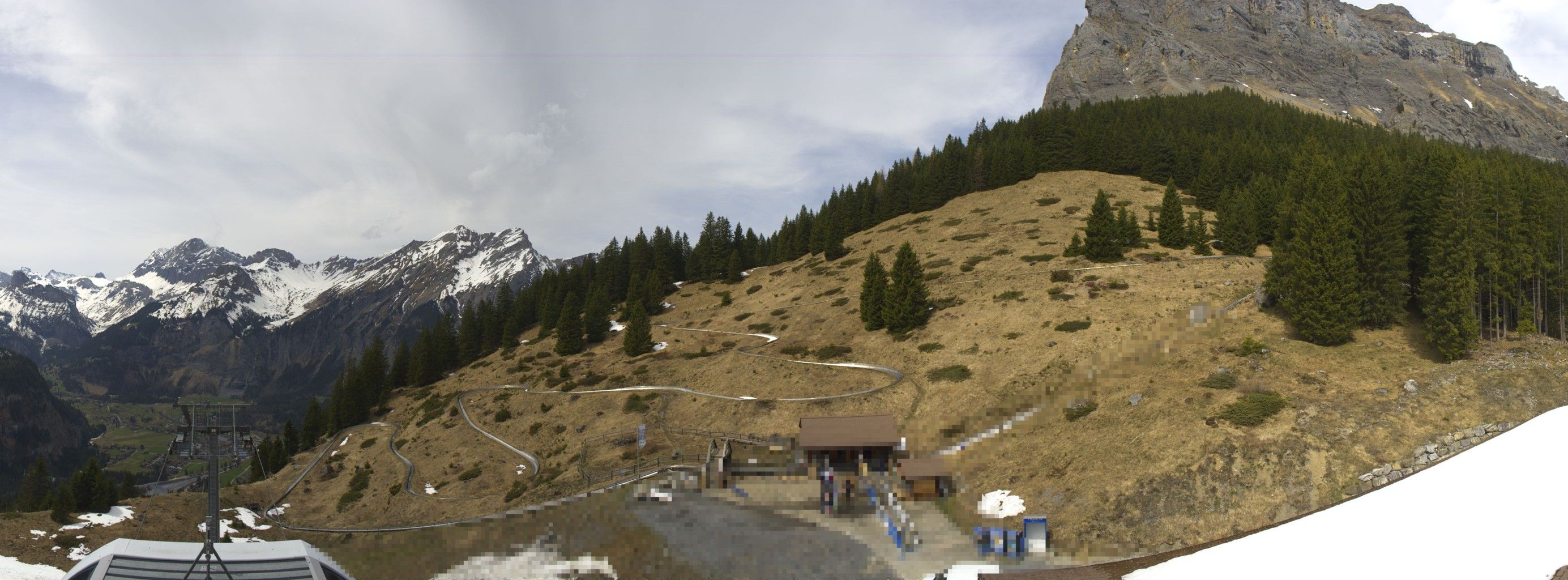 Kandersteg: Stn. Oeschinen: Rodelbahn Oeschinensee - Berghotel Oeschinensee - Blüemlisalp - Schweizer Alpen-Club SAC