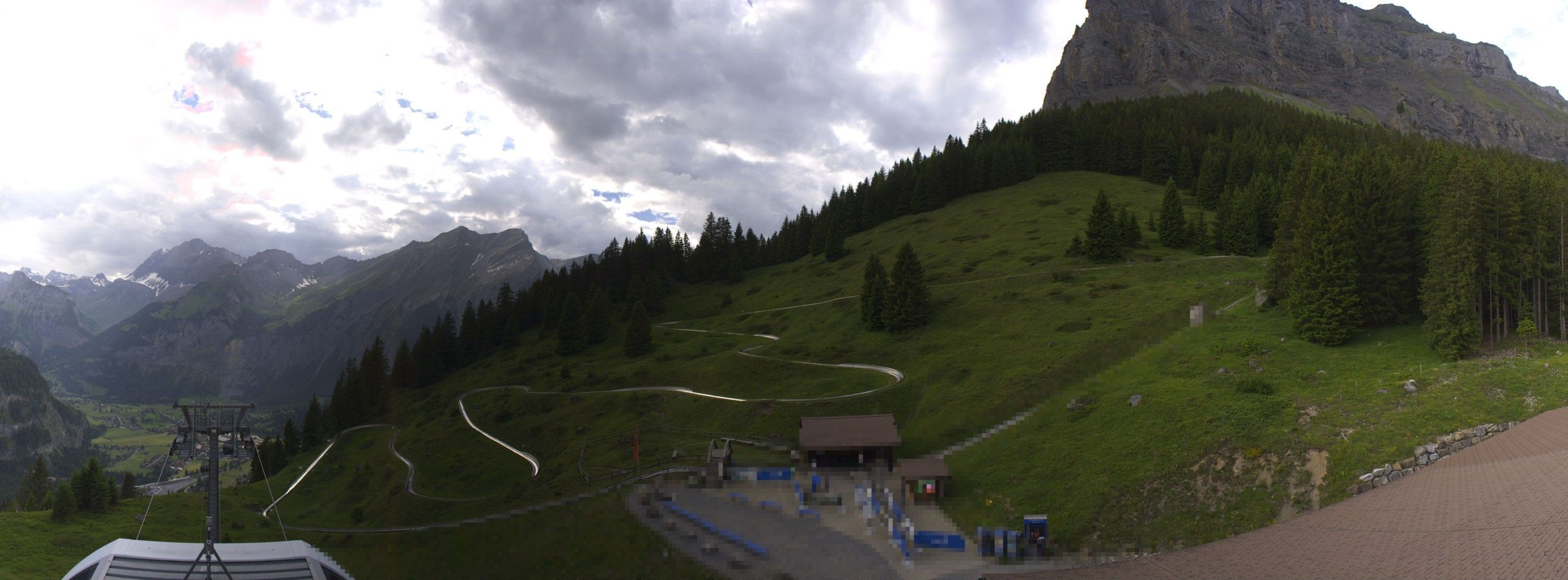 Kandersteg: Stn. Oeschinen: Rodelbahn Oeschinensee - Berghotel Oeschinensee - Blüemlisalp - Schweizer Alpen-Club SAC