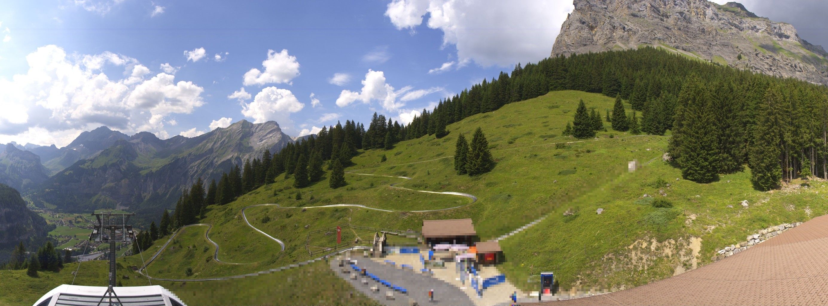 Kandersteg: Stn. Oeschinen: Rodelbahn Oeschinensee - Berghotel Oeschinensee - Blüemlisalp - Schweizer Alpen-Club SAC