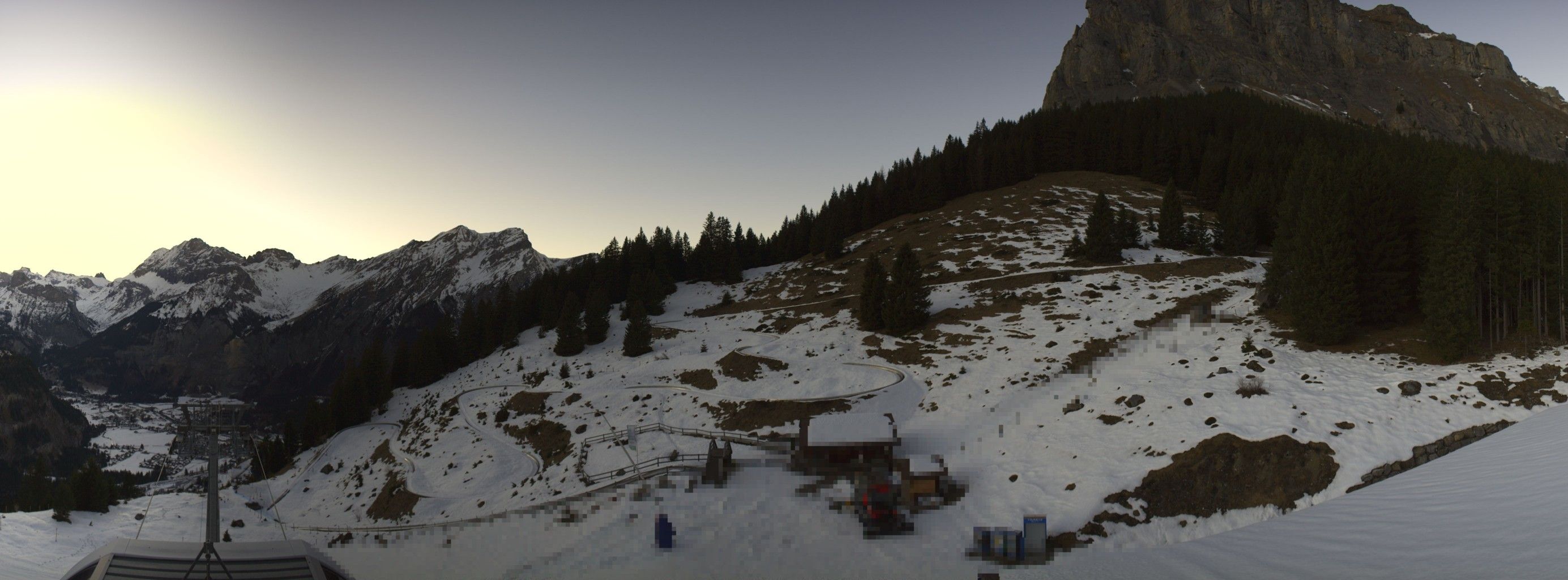 Kandersteg: Stn. Oeschinen: Rodelbahn Oeschinensee - Berghotel Oeschinensee - Blüemlisalp - Schweizer Alpen-Club SAC