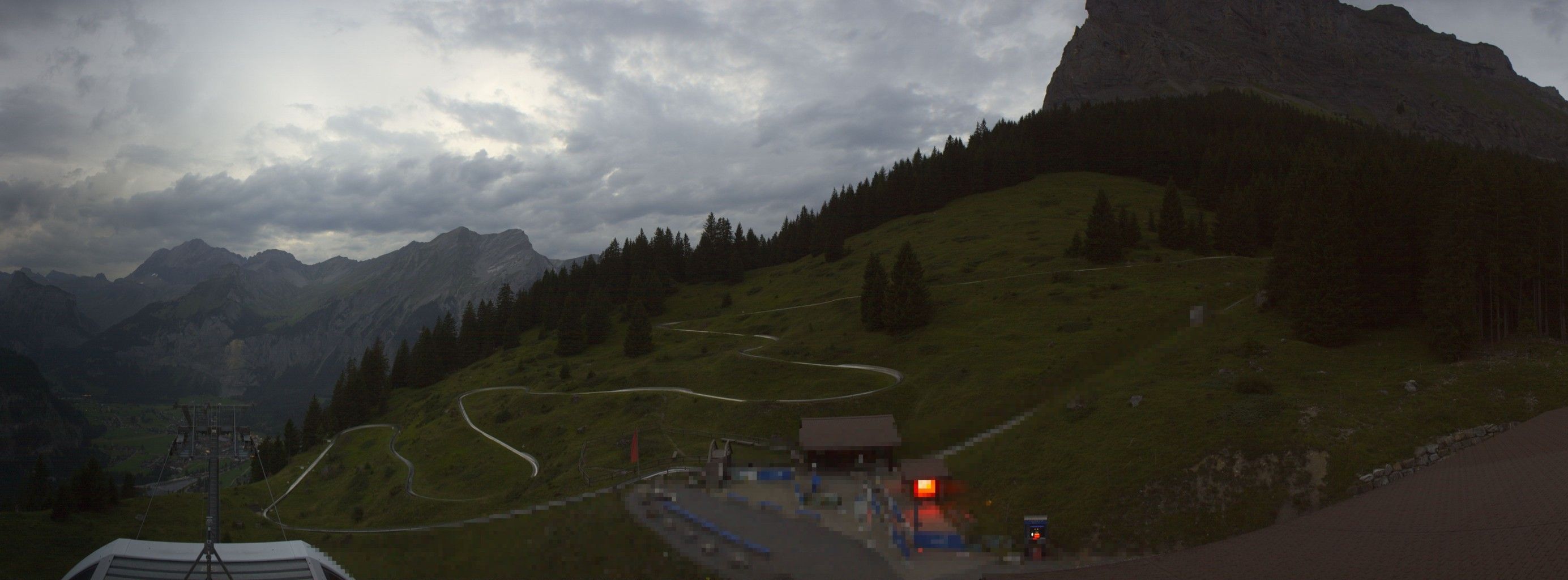 Kandersteg: Stn. Oeschinen: Rodelbahn Oeschinensee - Berghotel Oeschinensee - Blüemlisalp - Schweizer Alpen-Club SAC