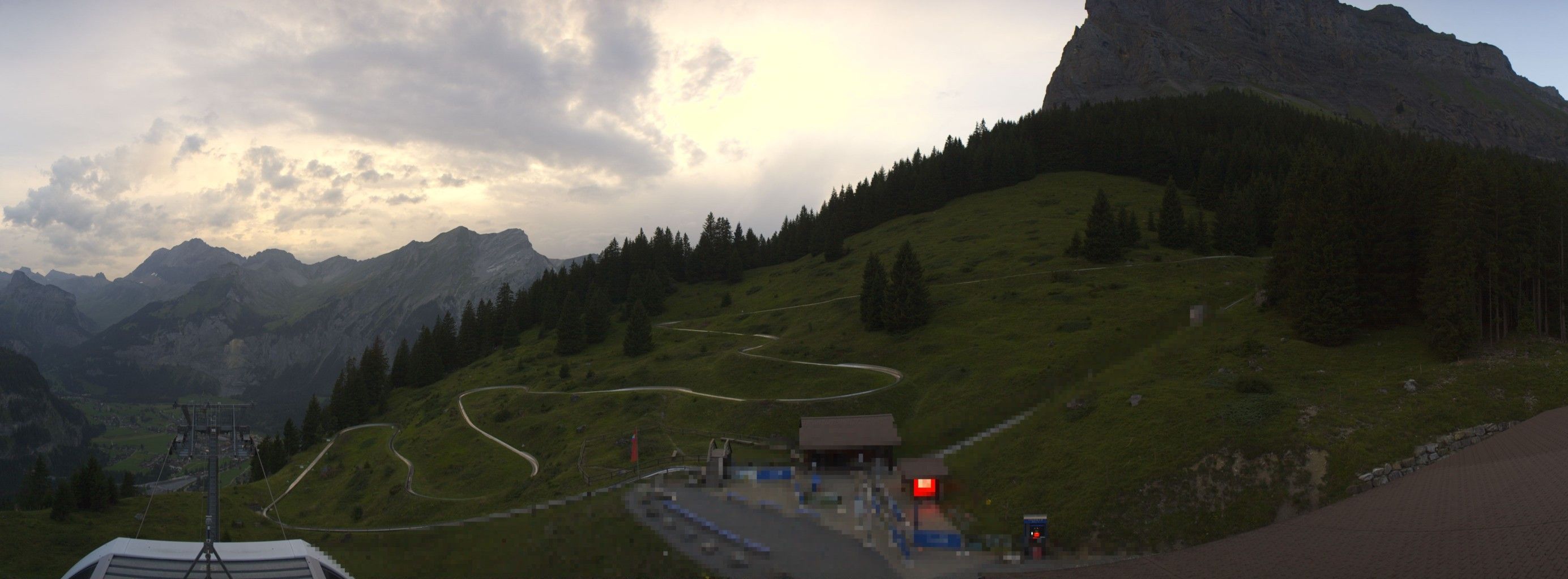 Kandersteg: Stn. Oeschinen: Rodelbahn Oeschinensee - Berghotel Oeschinensee - Blüemlisalp - Schweizer Alpen-Club SAC