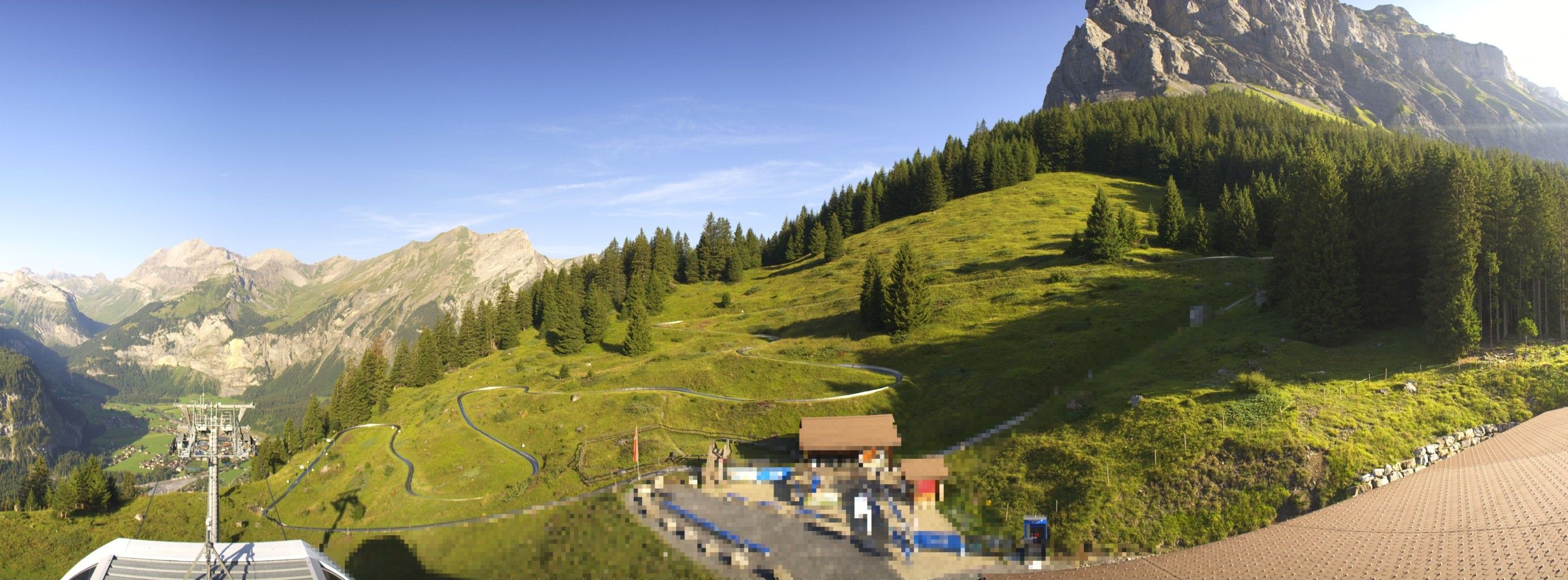 Kandersteg: Stn. Oeschinen: Rodelbahn Oeschinensee - Berghotel Oeschinensee - Blüemlisalp - Schweizer Alpen-Club SAC