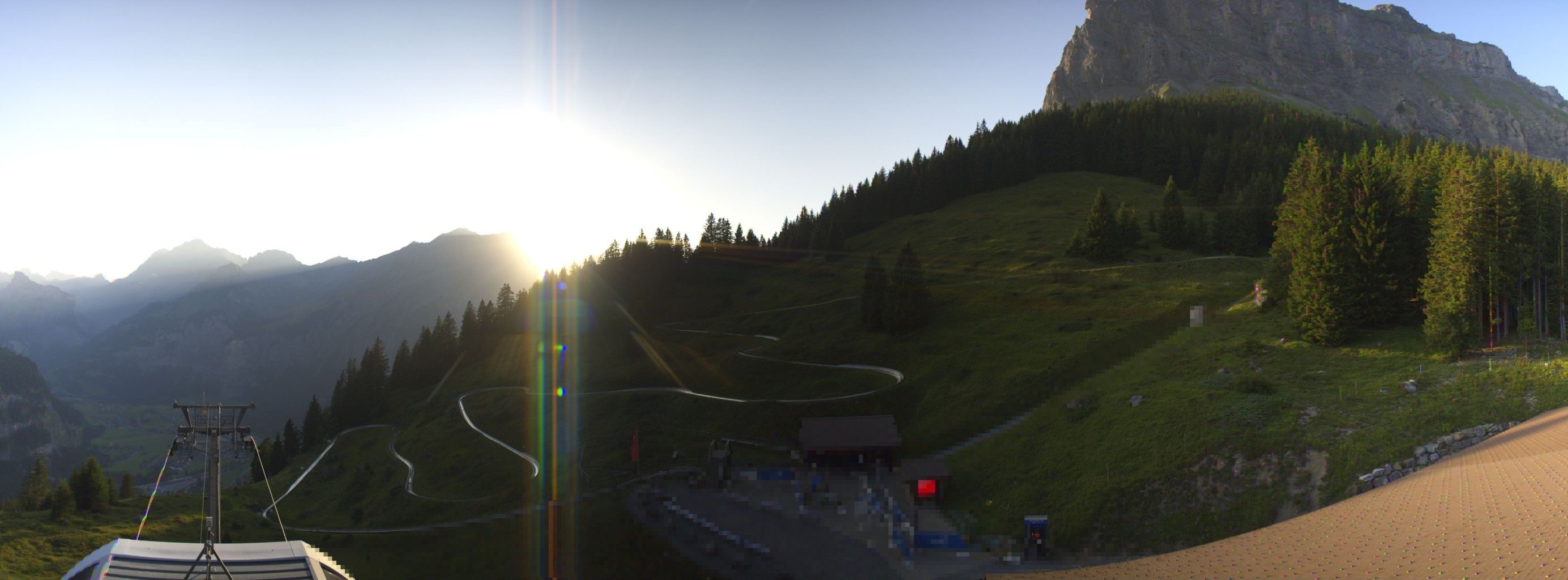 Kandersteg: Stn. Oeschinen: Rodelbahn Oeschinensee - Berghotel Oeschinensee - Blüemlisalp - Schweizer Alpen-Club SAC