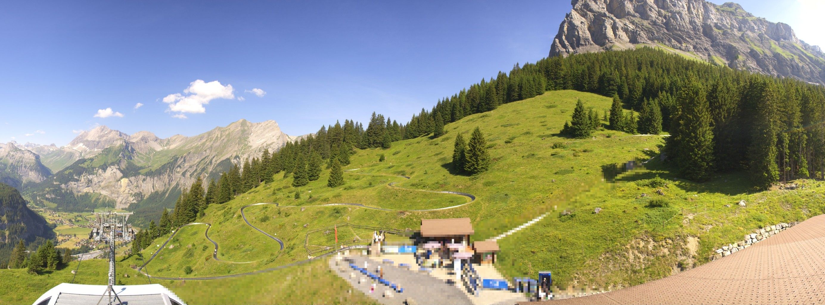 Kandersteg: Stn. Oeschinen: Rodelbahn Oeschinensee - Berghotel Oeschinensee - Blüemlisalp - Schweizer Alpen-Club SAC