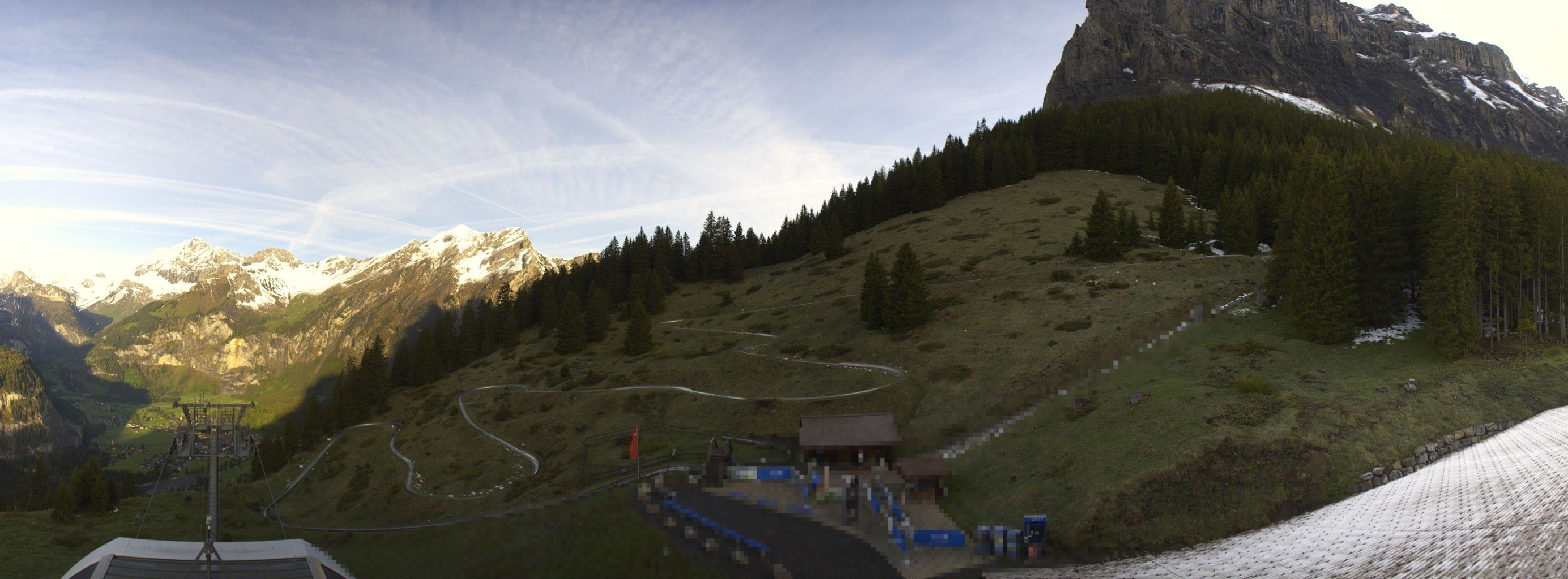 Kandersteg: Stn. Oeschinen: Rodelbahn Oeschinensee - Berghotel Oeschinensee - Blüemlisalp - Schweizer Alpen-Club SAC